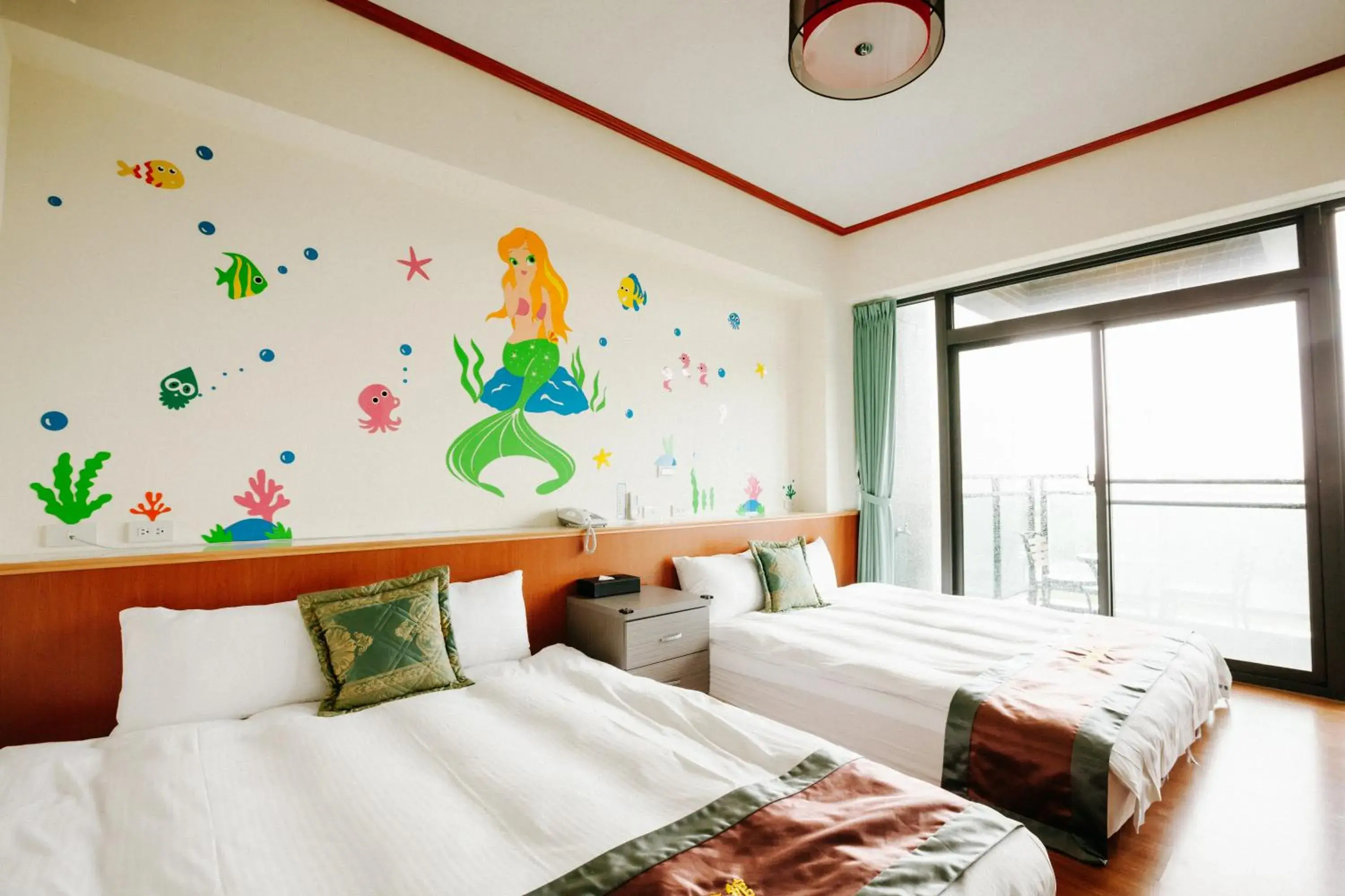 Deluxe Queen Room with Two Queen Beds in Lisinty Resort Deluxe Queen Room with Two Queen Beds in Lisinty Resort