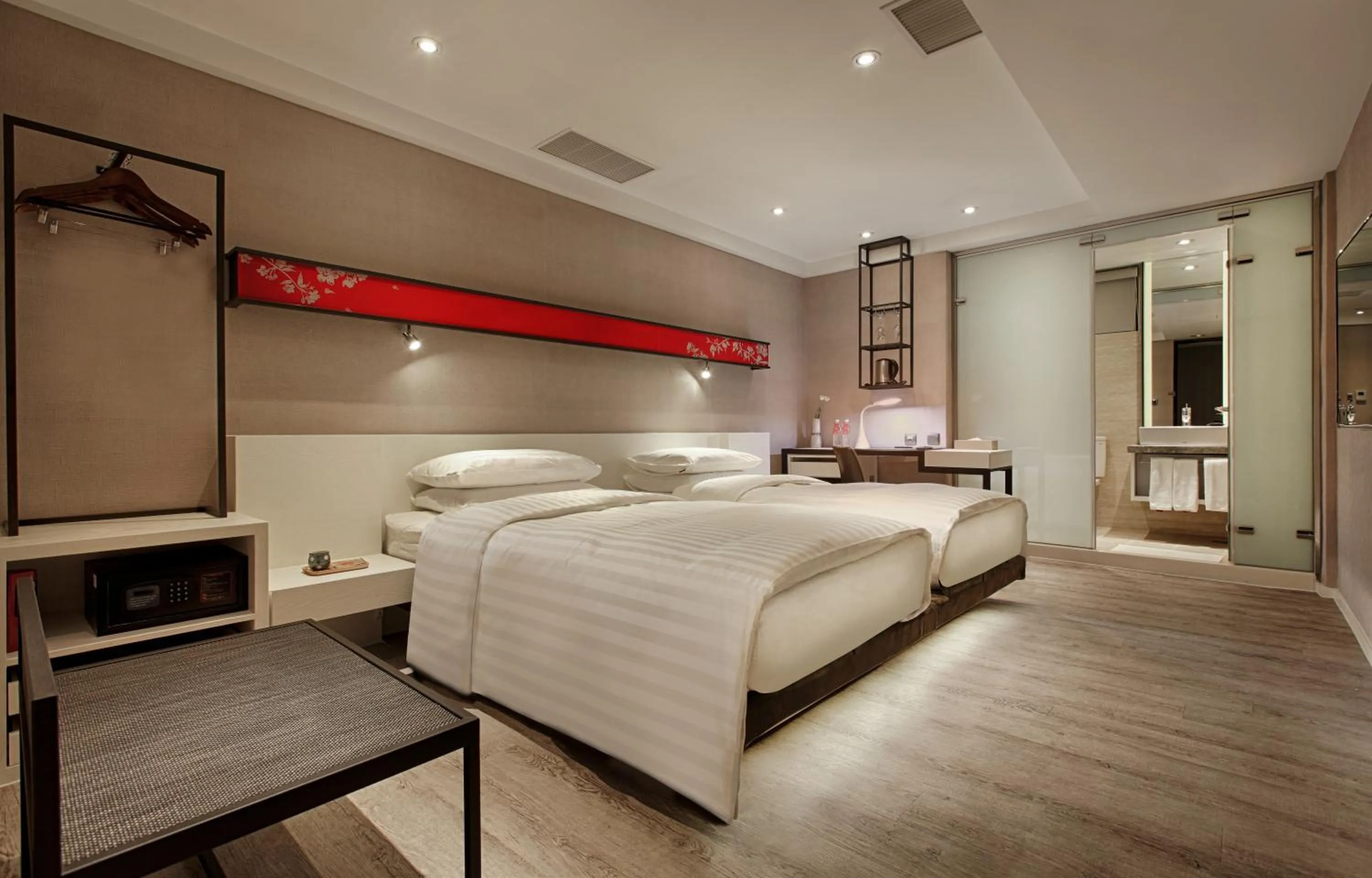 Photo of the whole room, Bed in City Place Hotel