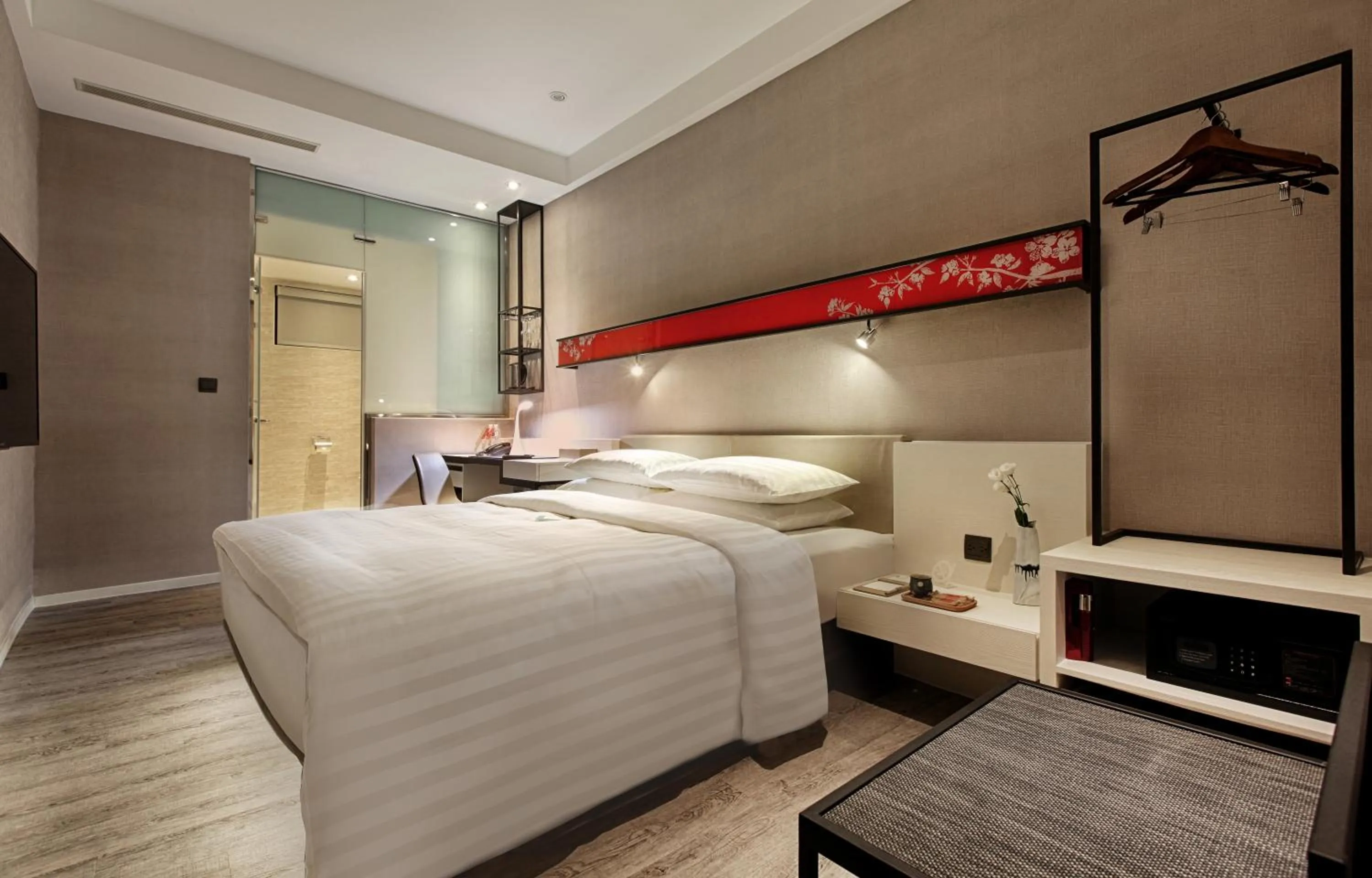 Photo of the whole room, Bed in City Place Hotel