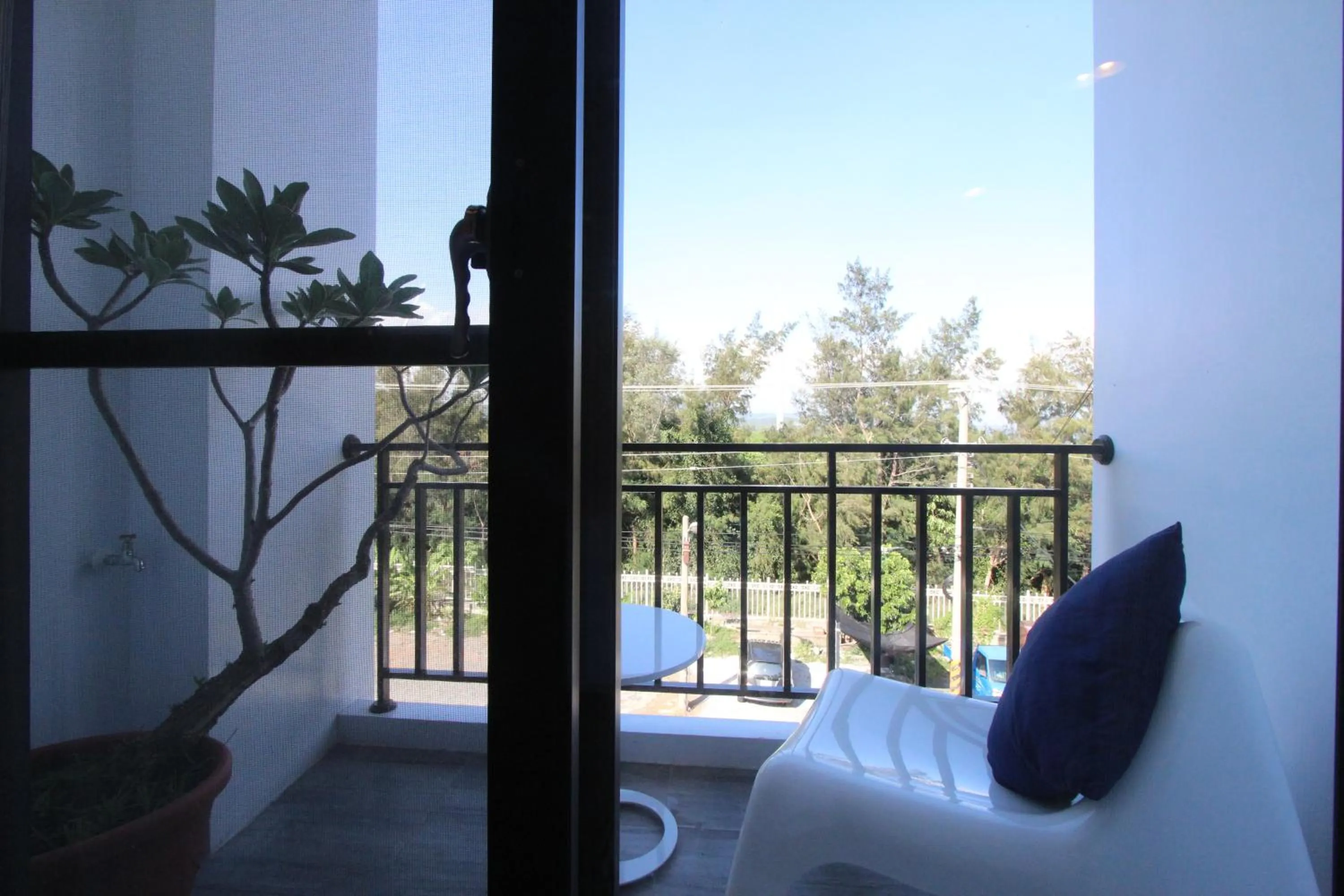 Balcony/Terrace in Muguang Inn
