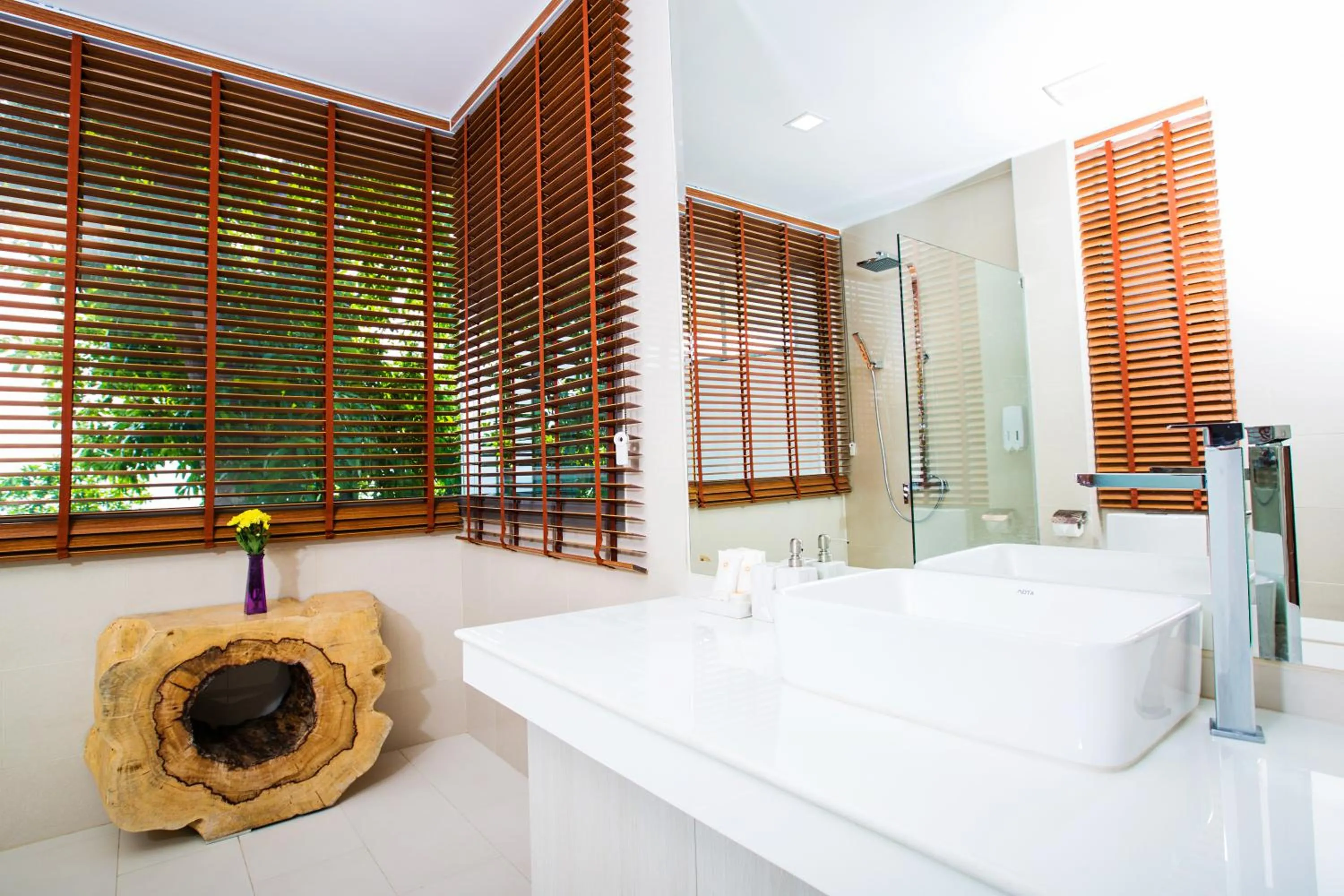 Bathroom in Sunset Beach Hotel - Adults Only