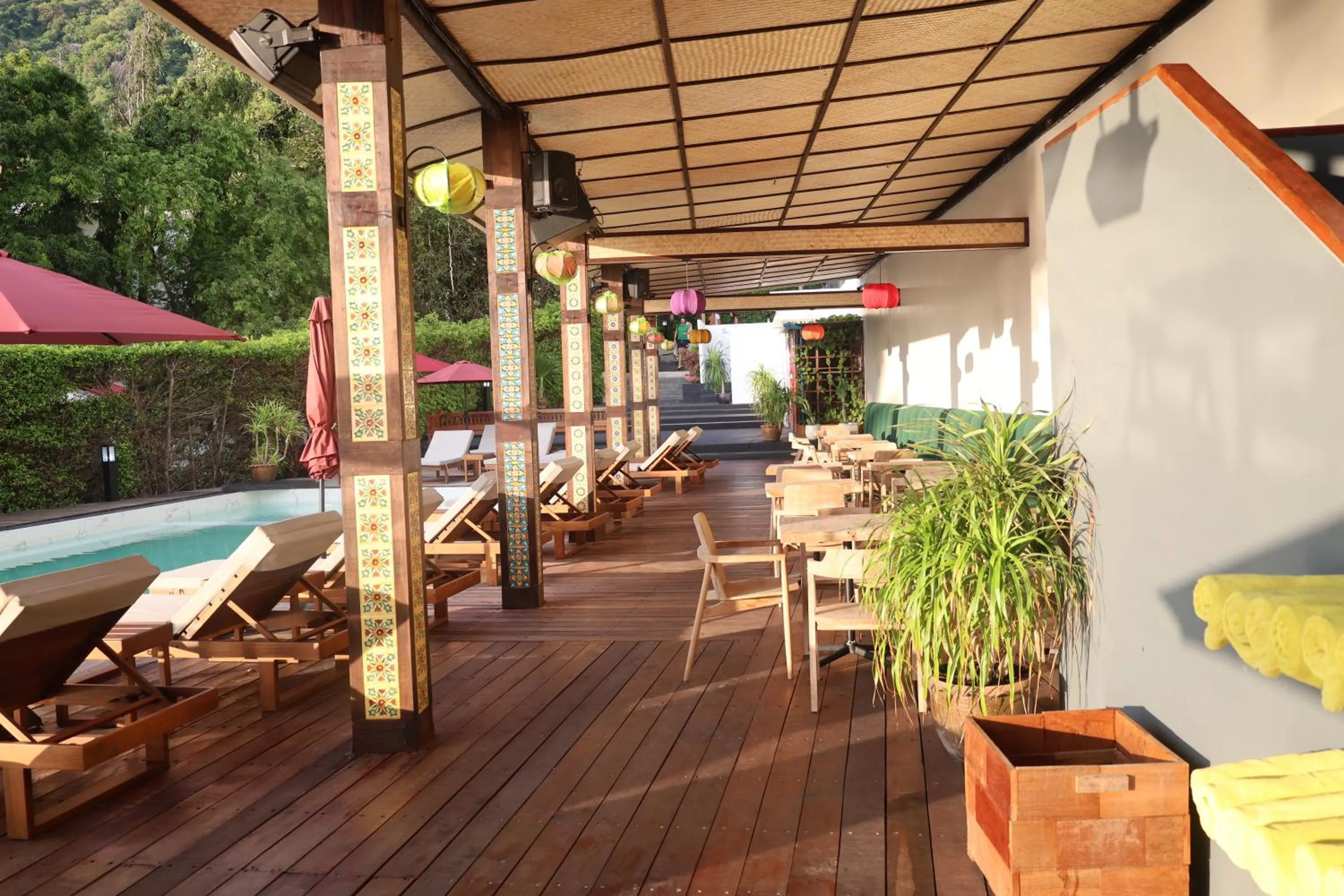 Swimming pool in Sunset Beach Hotel - Adults Only