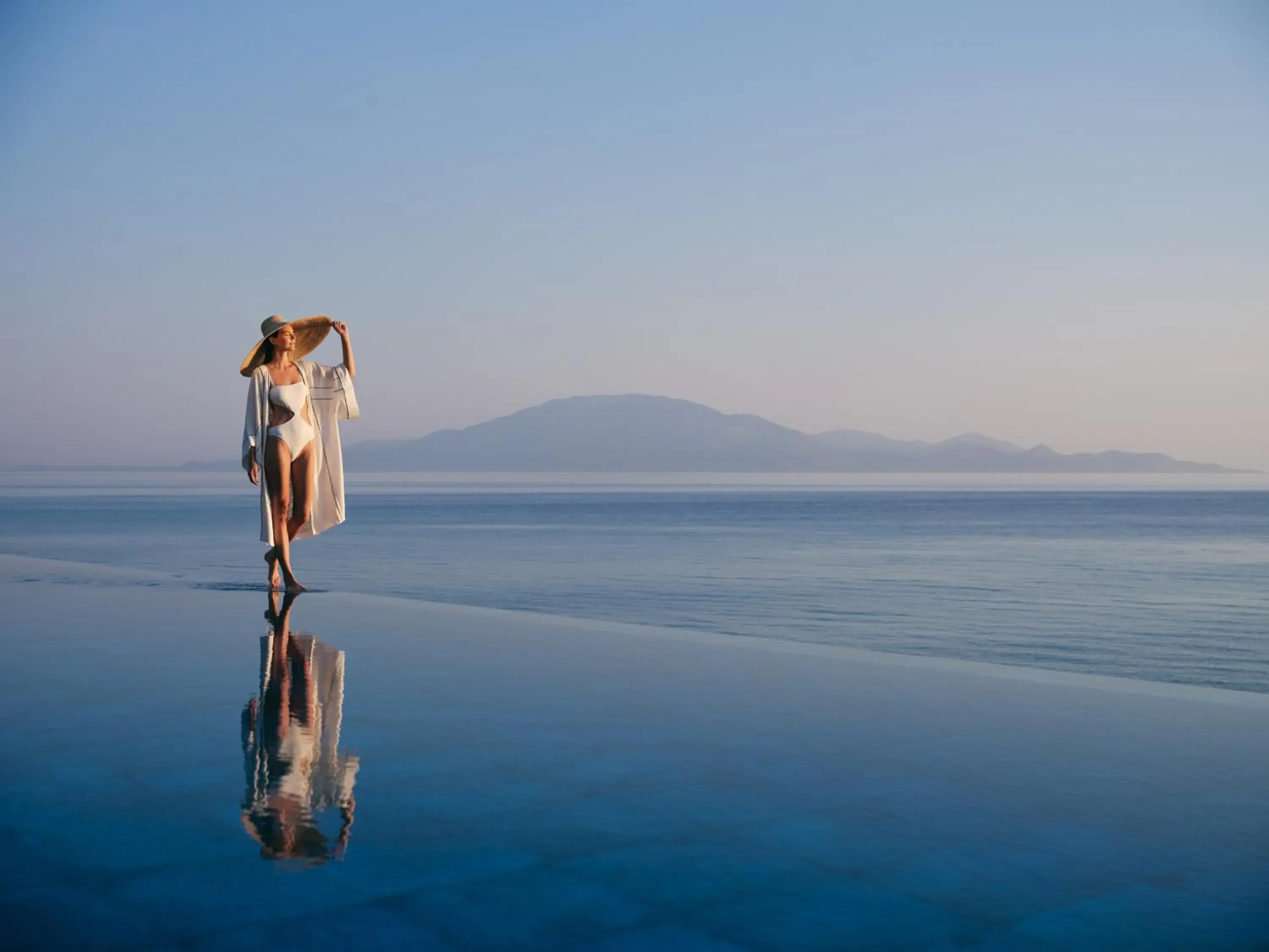 Swimming pool in Lesante Blu - The Leading Hotels of the World, Adults Only Swimming pool in Lesante Blu - The Leading Hotels of the World, Adults Only