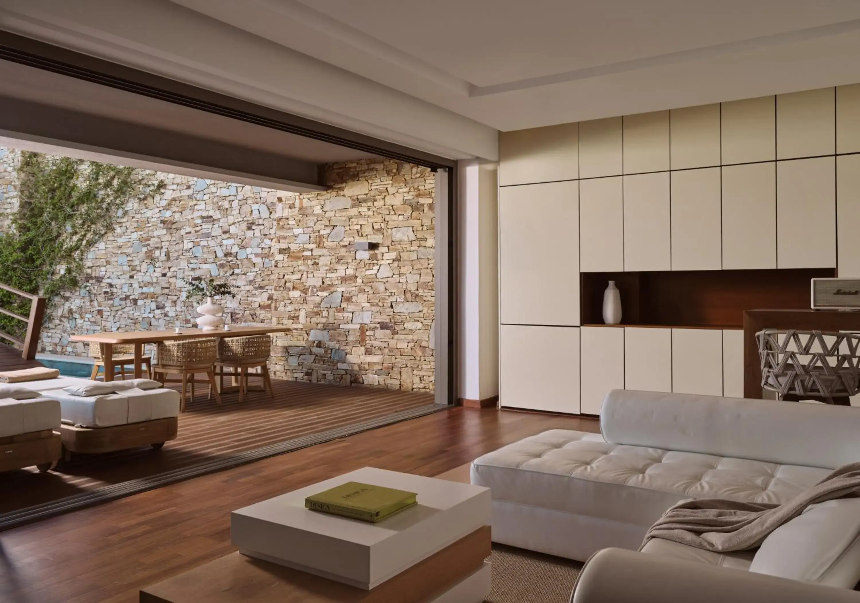 Living room in Lesante Blu - The Leading Hotels of the World, Adults Only Living room in Lesante Blu - The Leading Hotels of the World, Adults Only