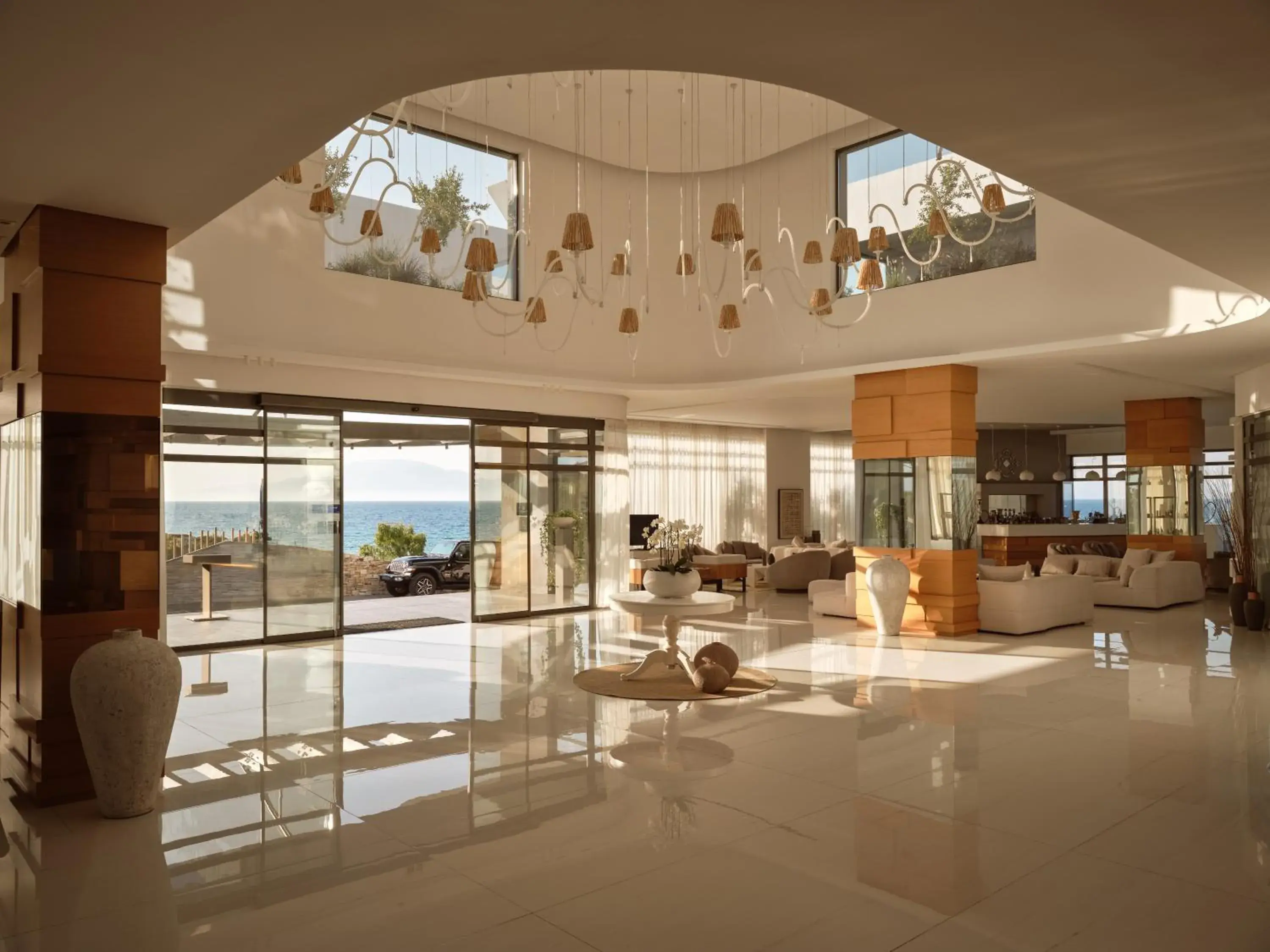 Lobby or reception in Lesante Blu - The Leading Hotels of the World, Adults Only Lobby or reception in Lesante Blu - The Leading Hotels of the World, Adults Only