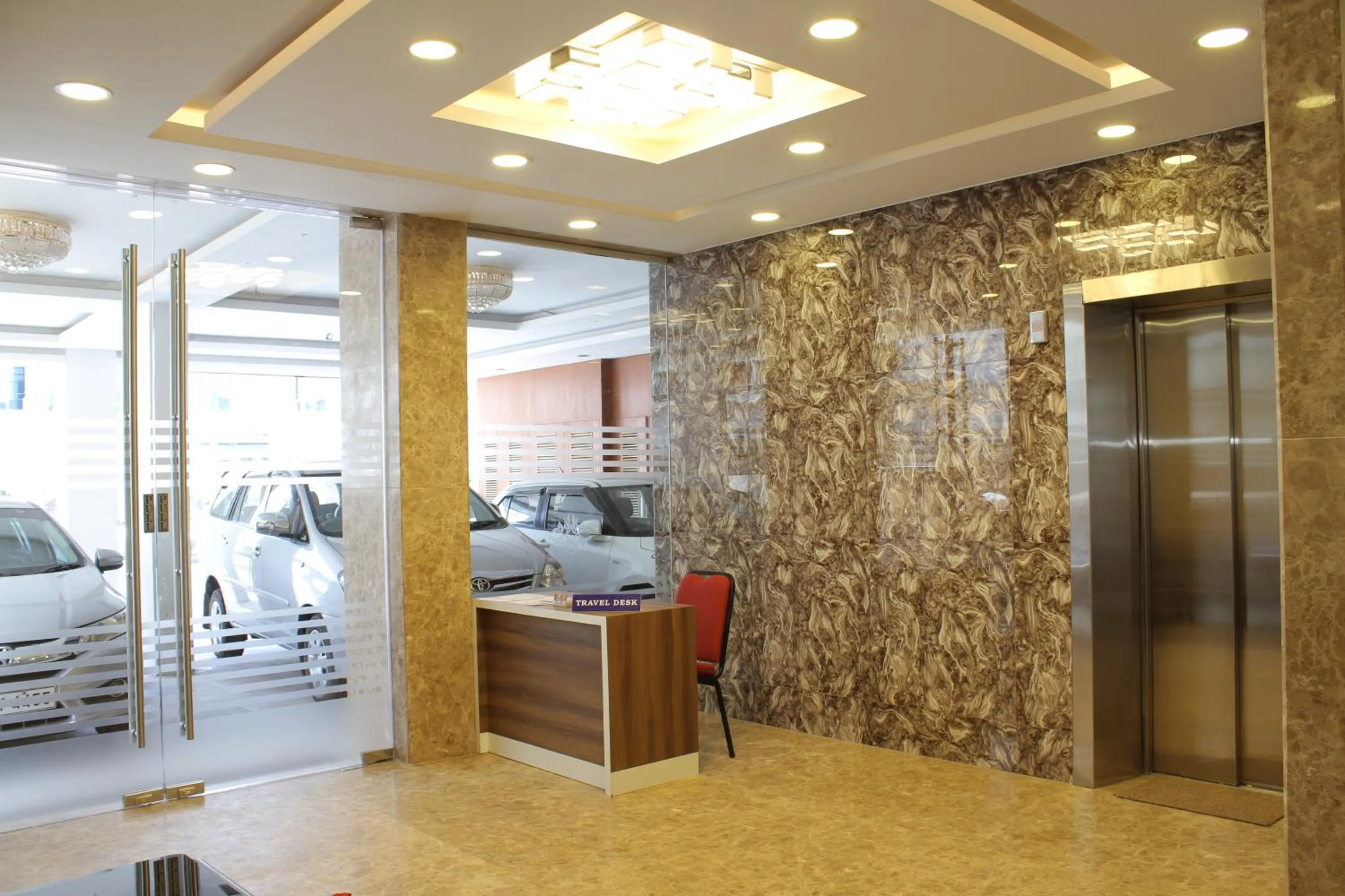 Lobby or reception in The Kings Park Residency