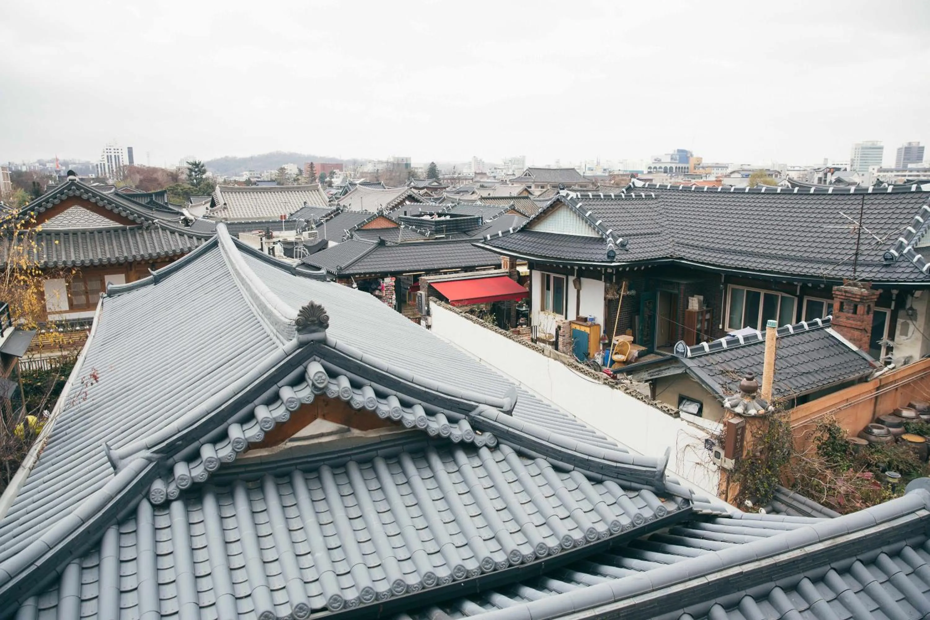 Landmark view in Laon Hanok Gguljam
