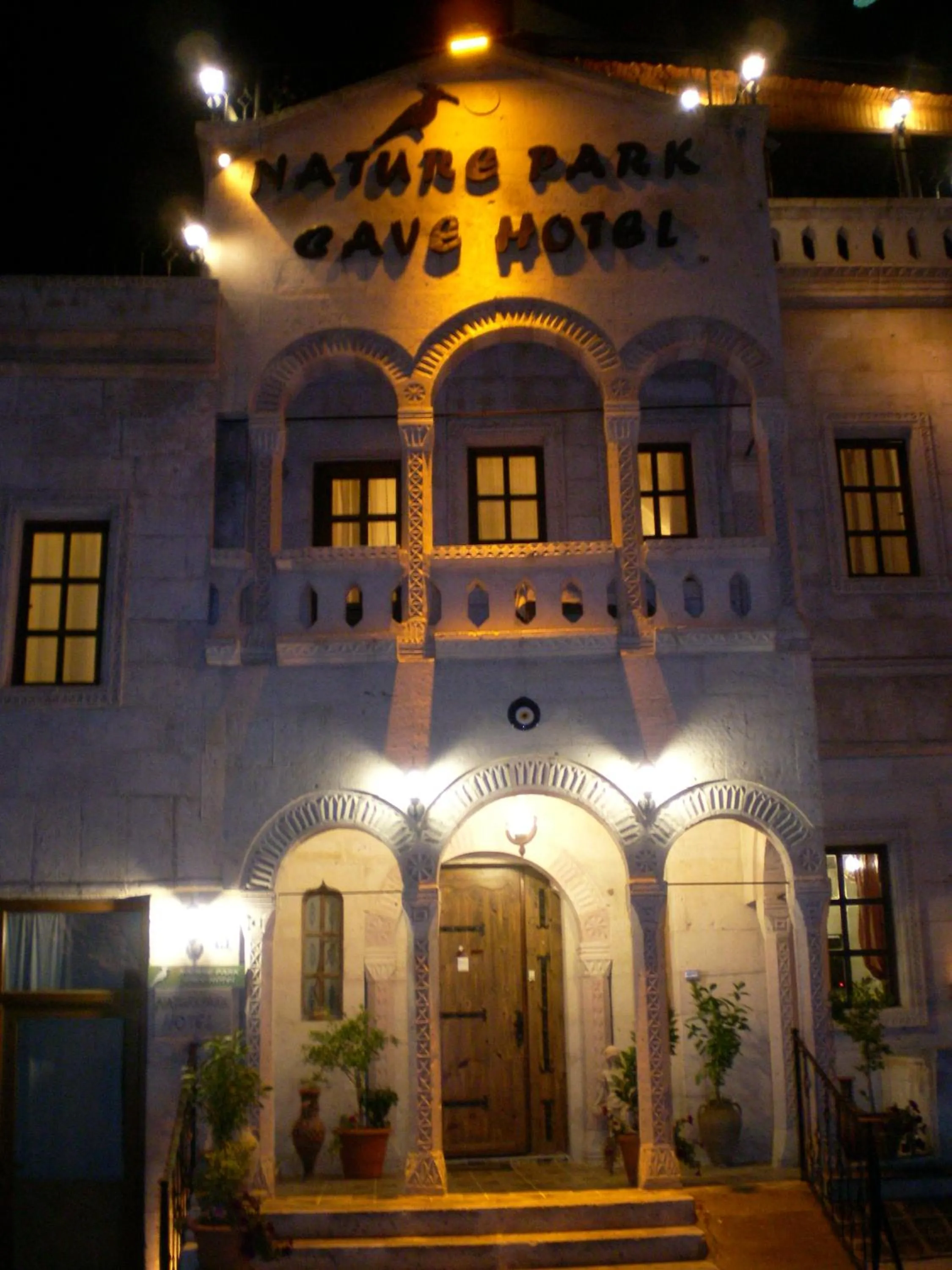 Facade/entrance in Nature Park Cave Hotel