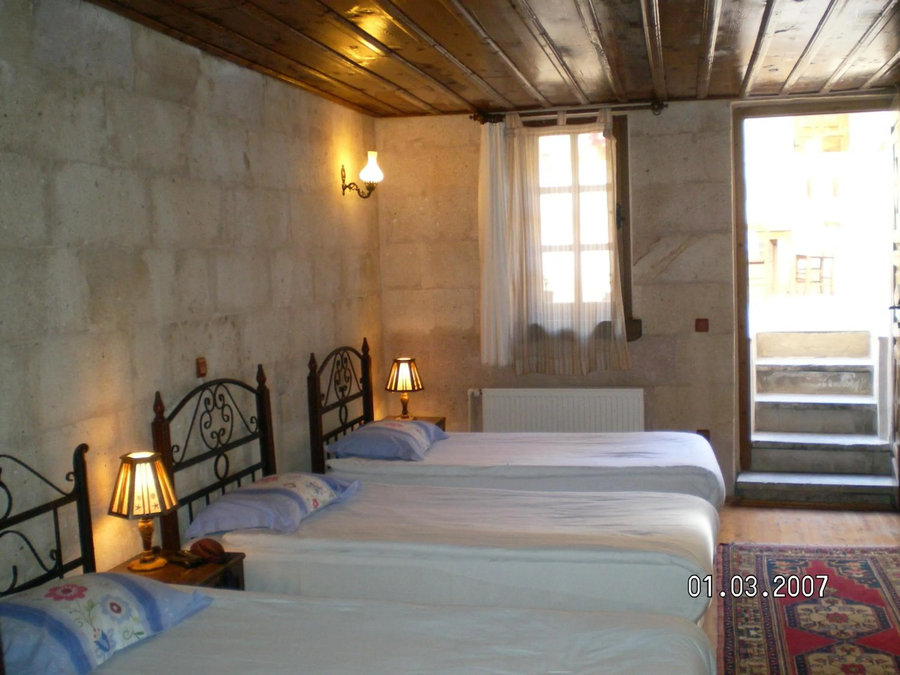 Bed in Nature Park Cave Hotel