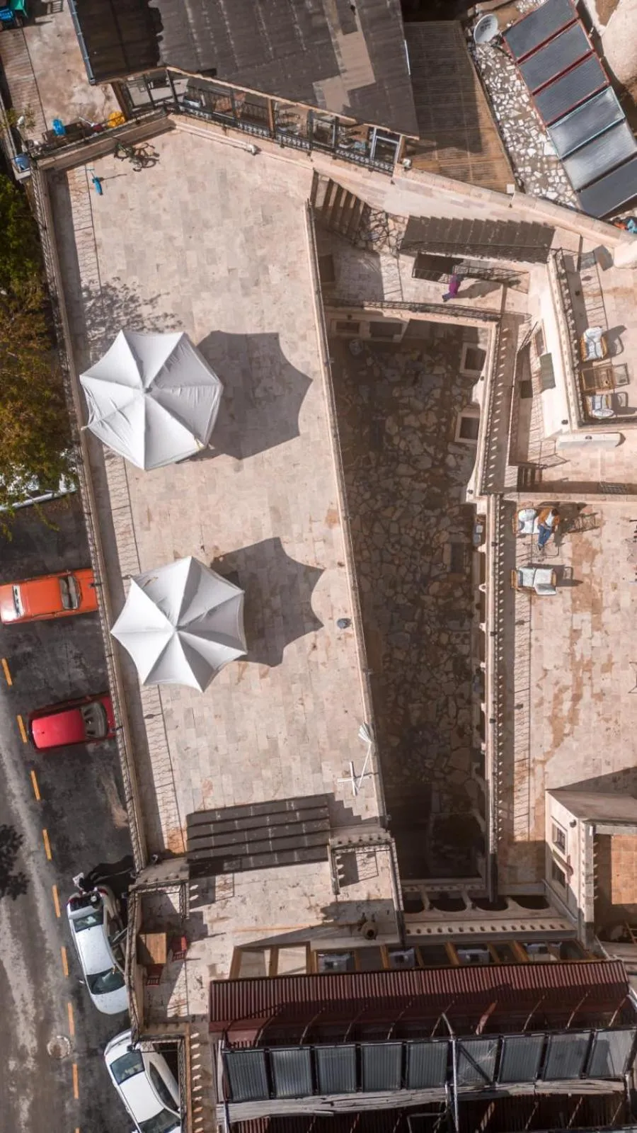 Bird's eye view in Nature Park Cave Hotel