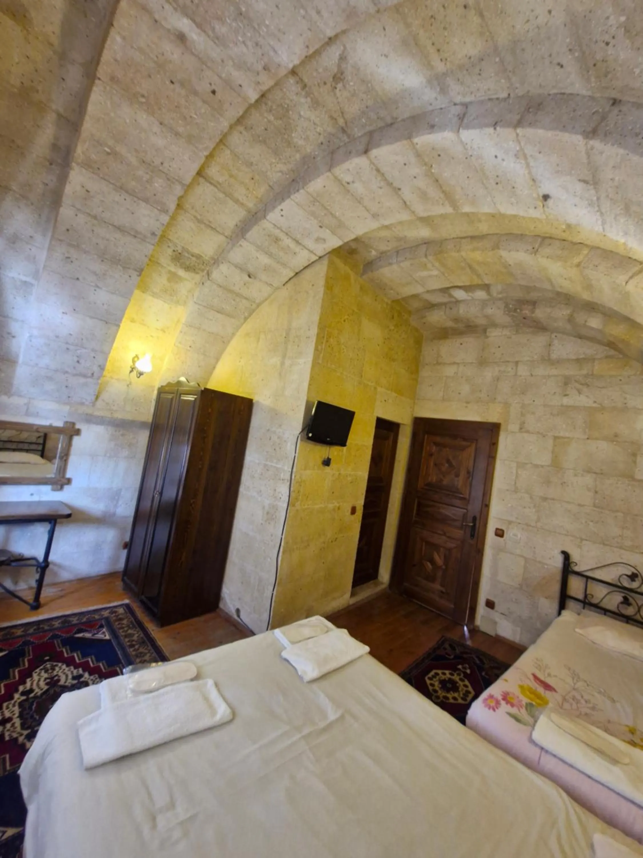 Bed in Nature Park Cave Hotel