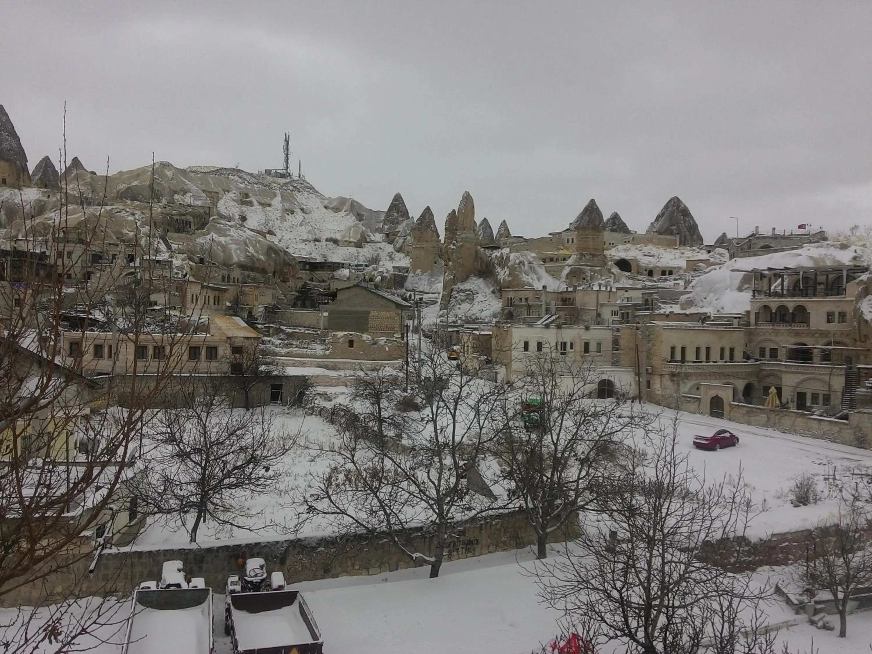 Street view in Nature Park Cave Hotel