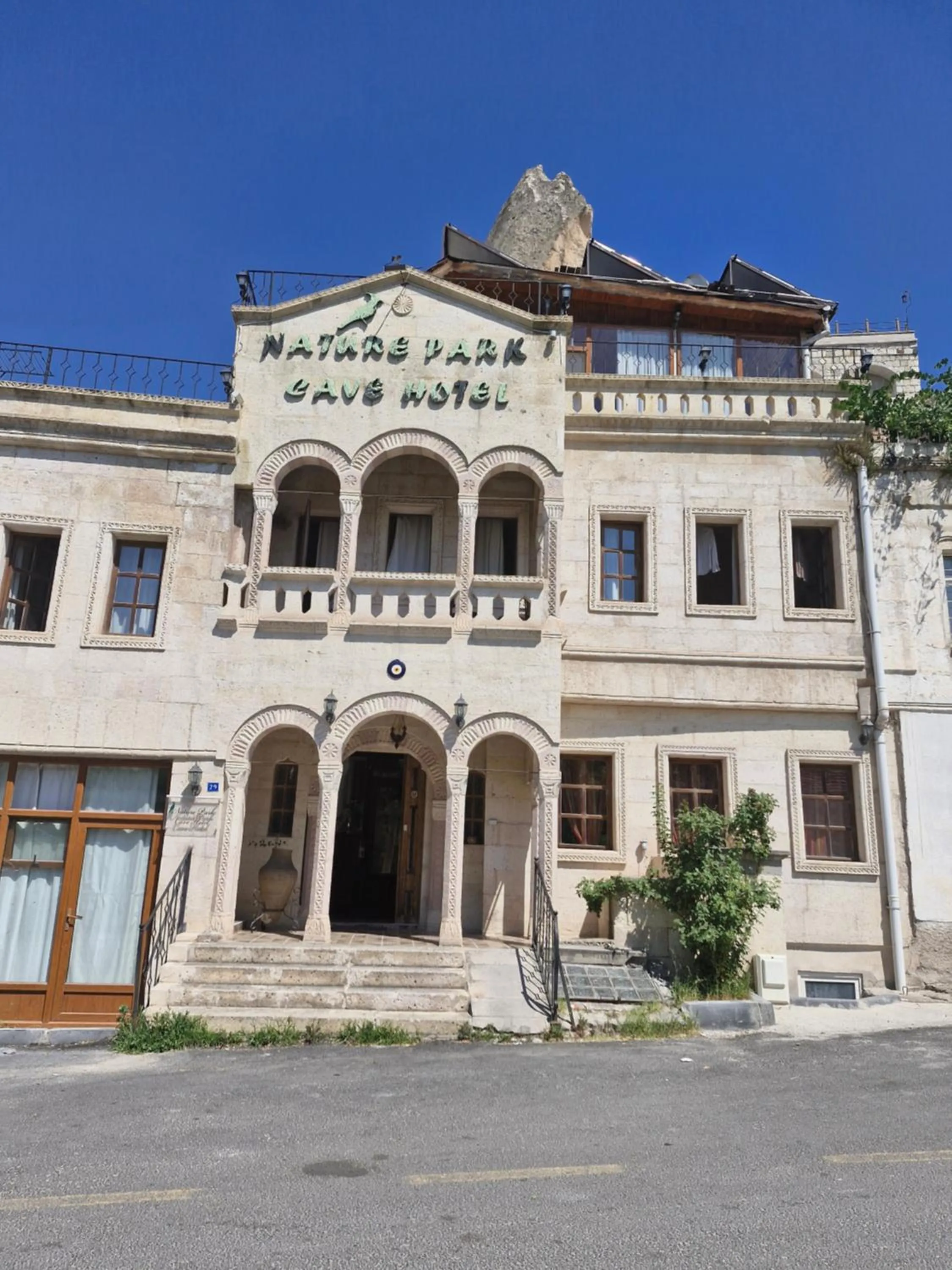 Property building in Nature Park Cave Hotel