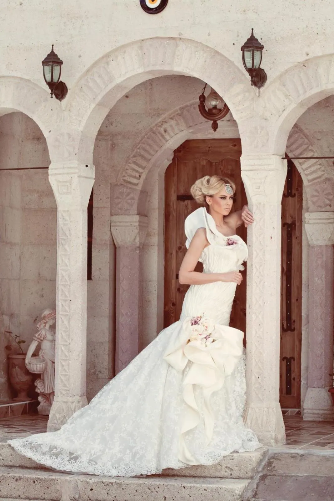 Inner courtyard view in Nature Park Cave Hotel