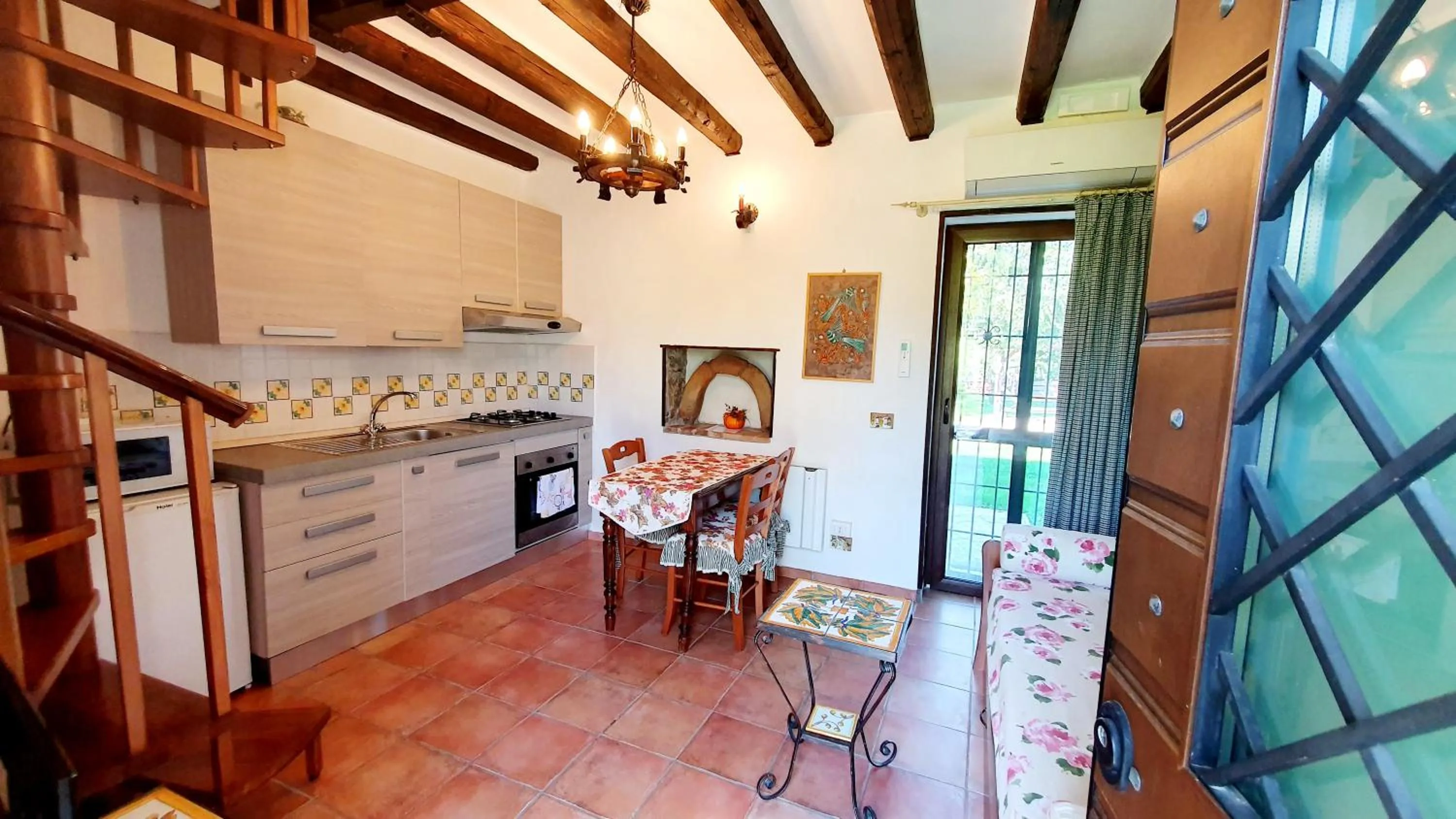Kitchen or kitchenette in AGRITURISMO iL PIOPPETO