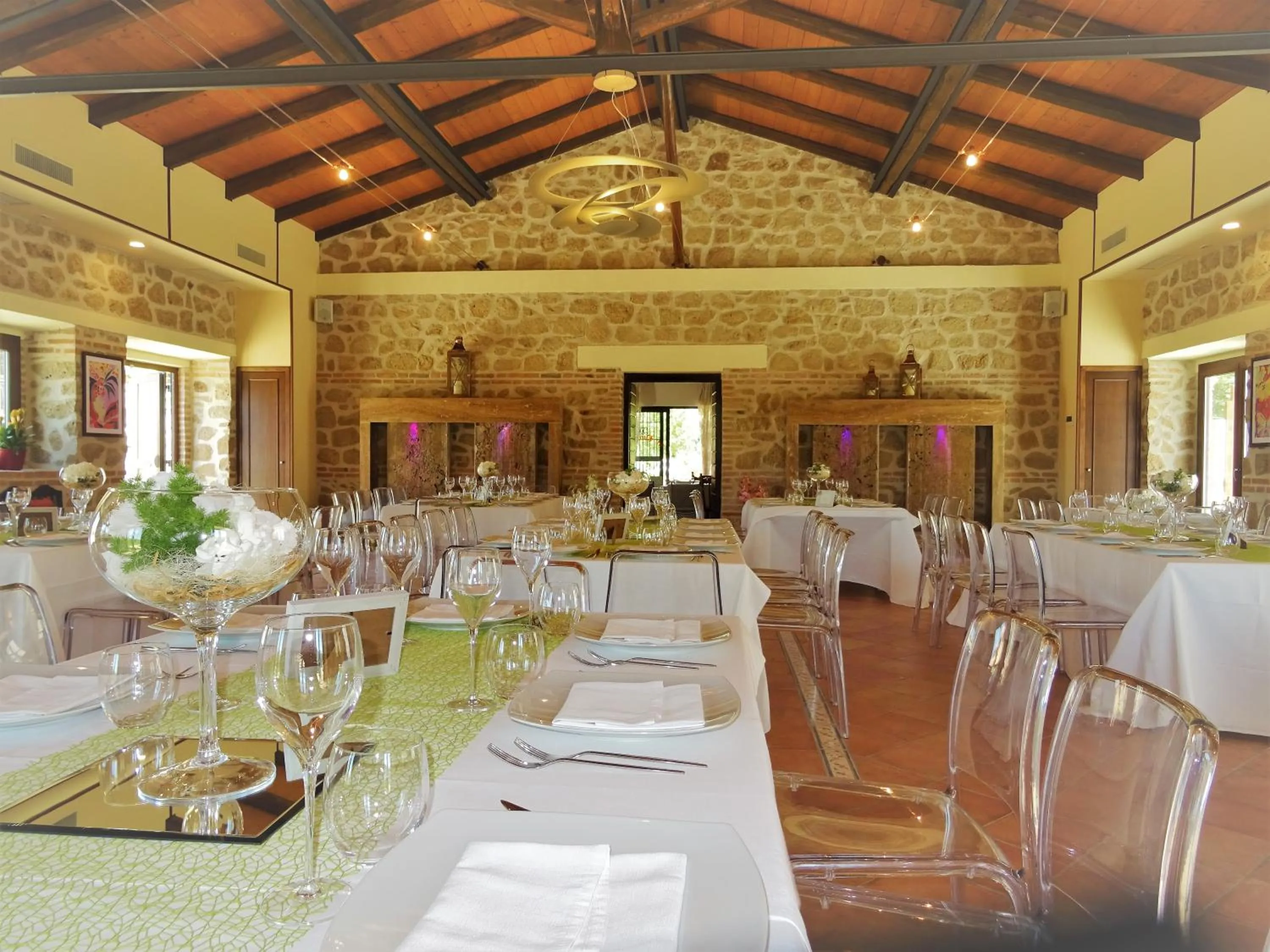 Dining area in AGRITURISMO iL PIOPPETO