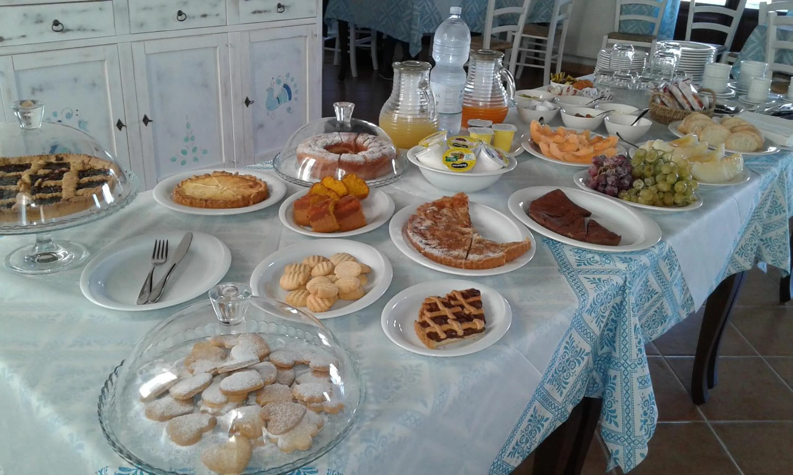 Food close-up in Agriturismo Is Solinas