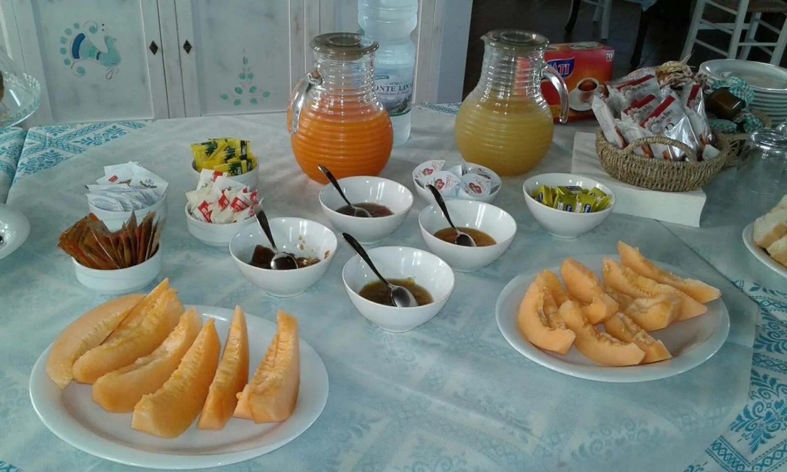 Food close-up in Agriturismo Is Solinas