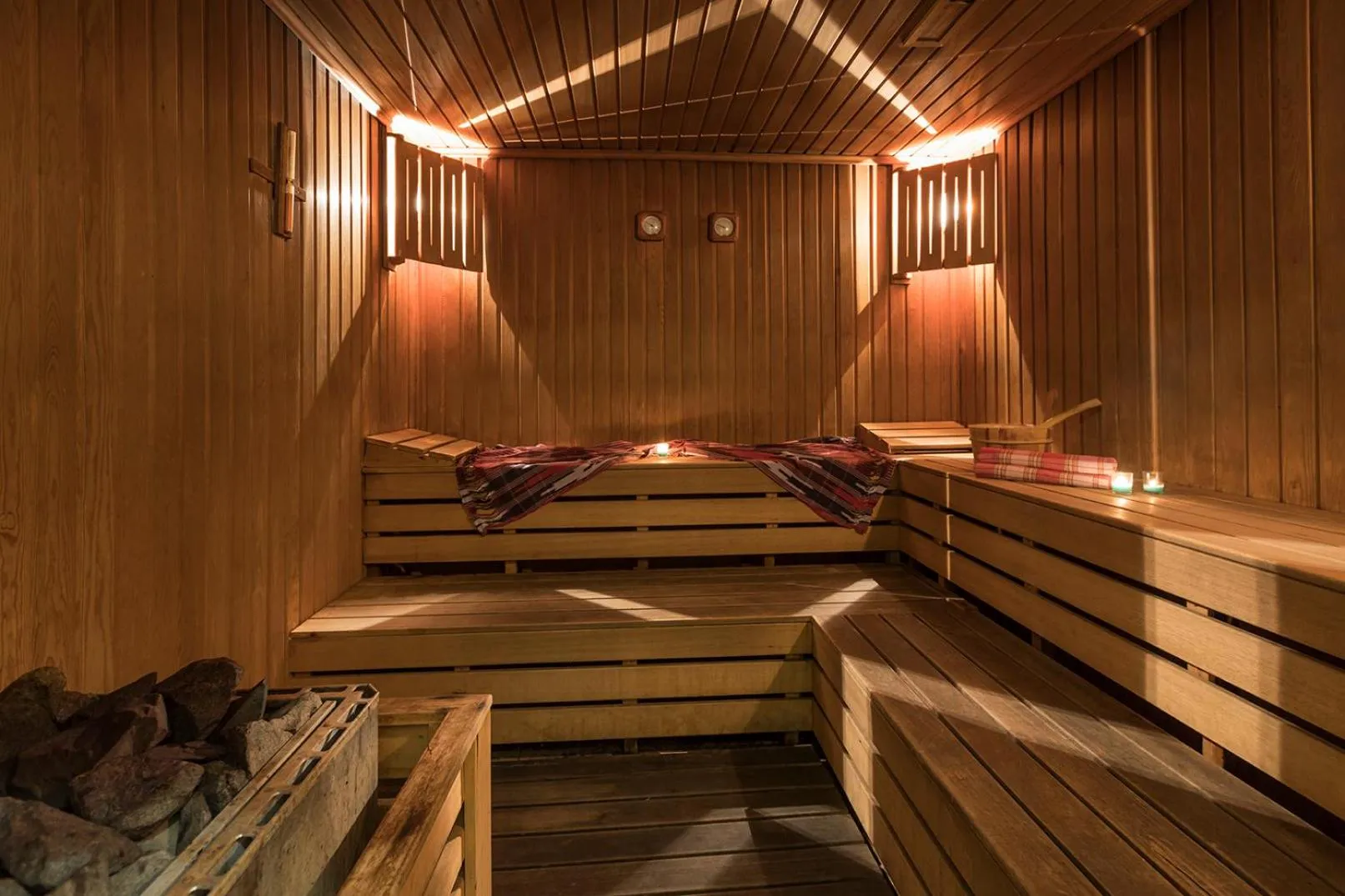 Sauna in Zorlu Grand Hotel Trabzon