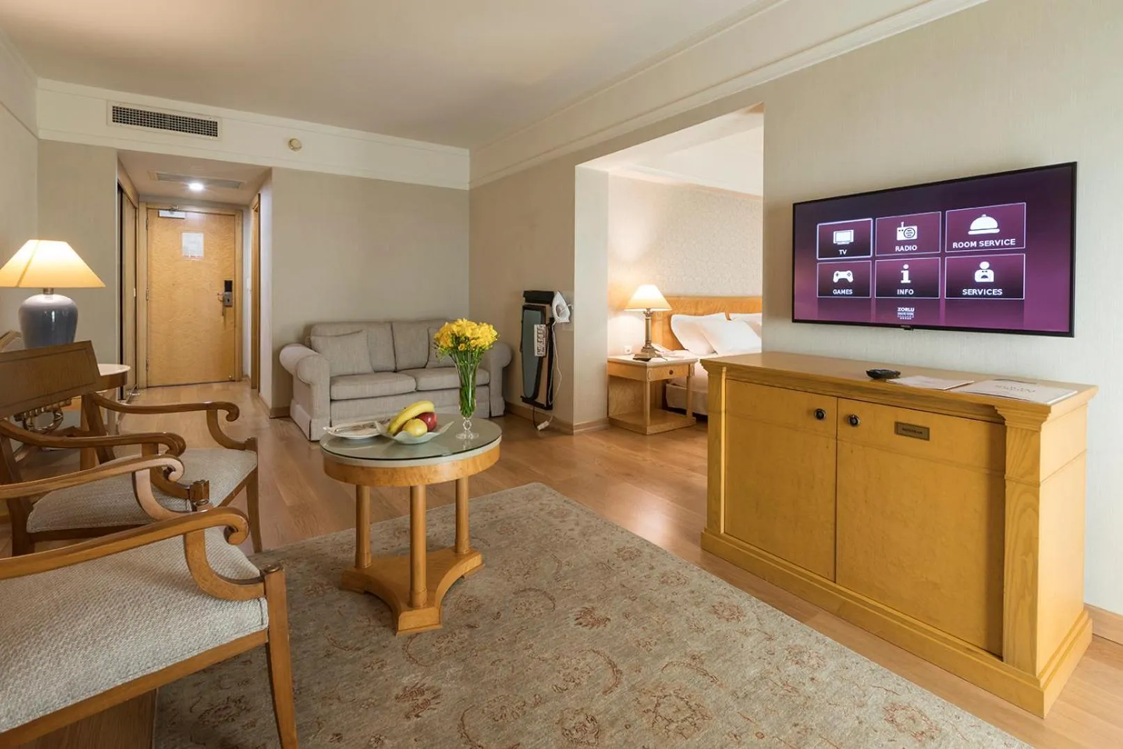 Decorative detail in Zorlu Grand Hotel Trabzon