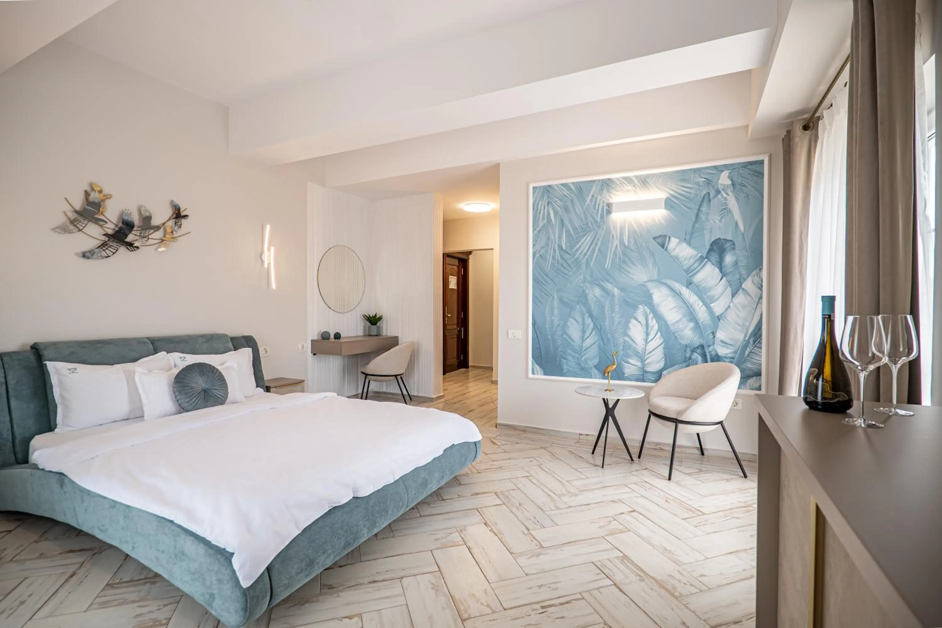 Double Room with Side Sea View in Hotel Ges