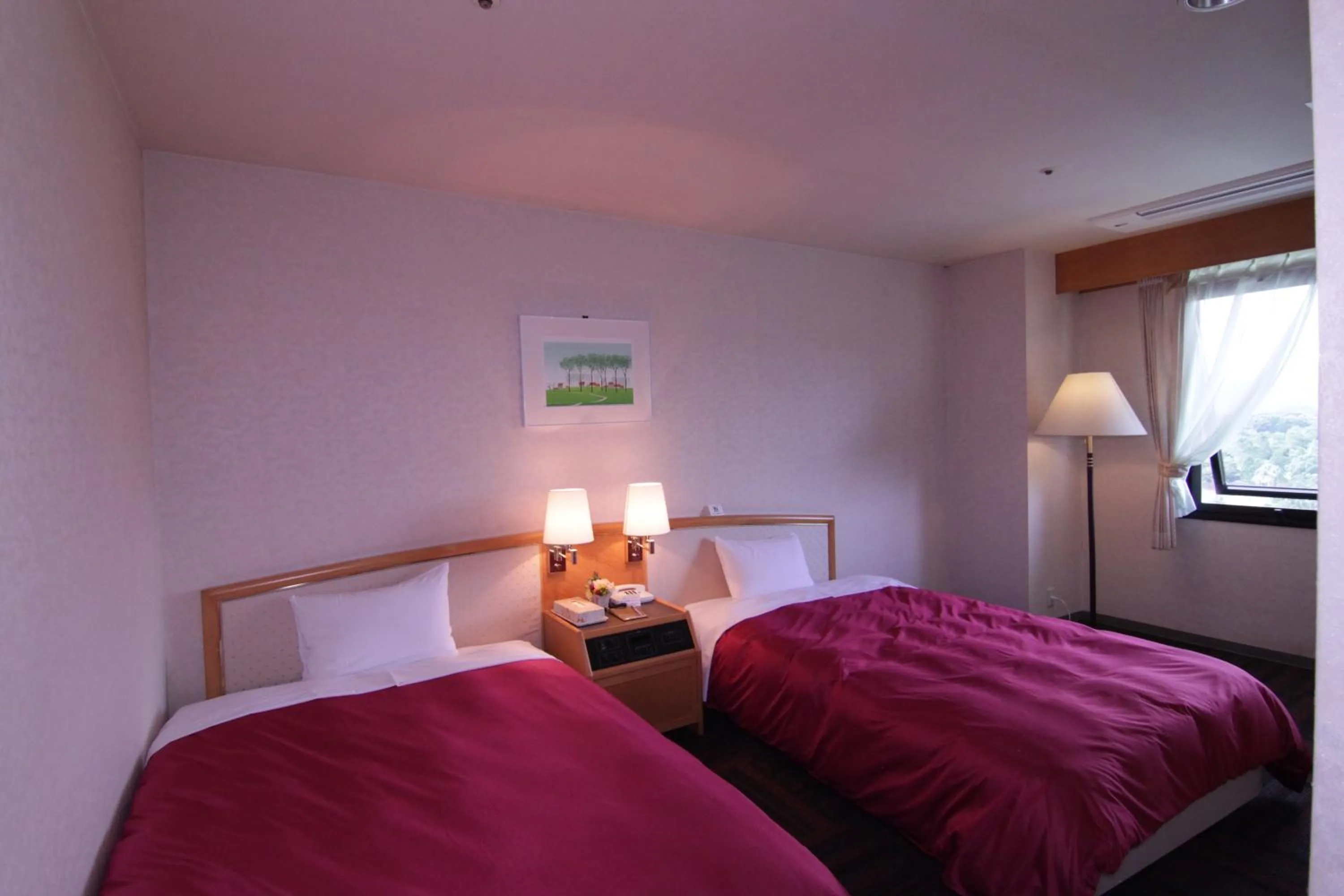 Property building, Bed in Hotel Green Hill Kagoshima