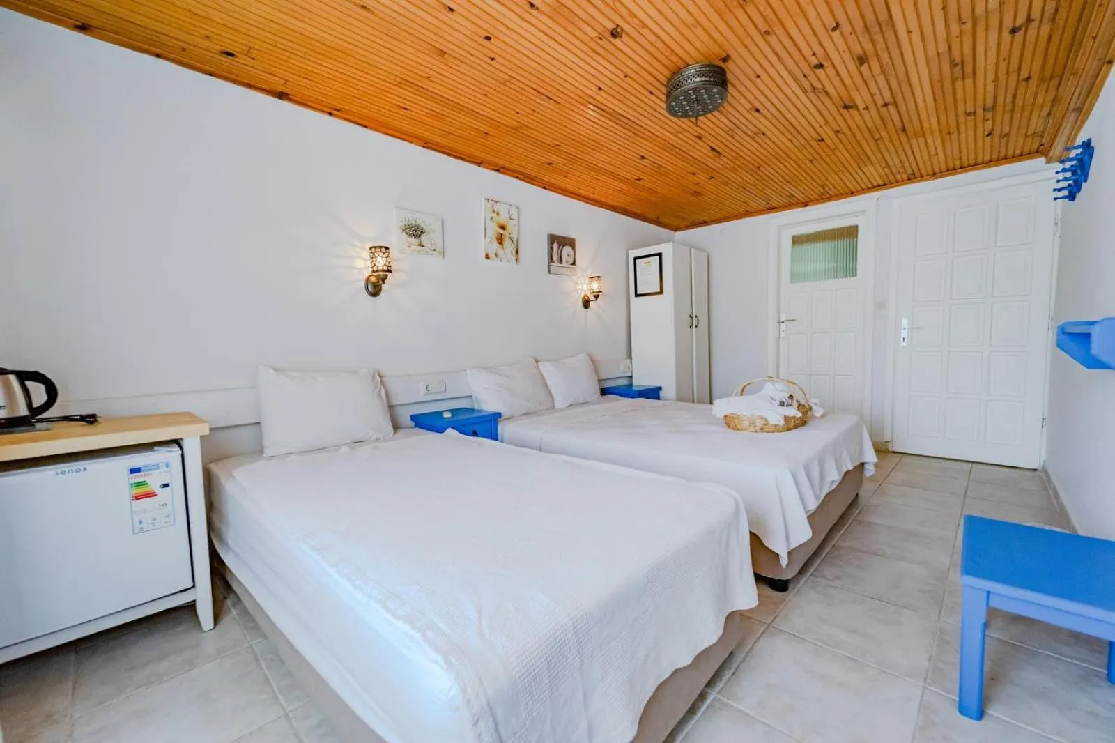 Bed in Golden Lighthouse Hotel