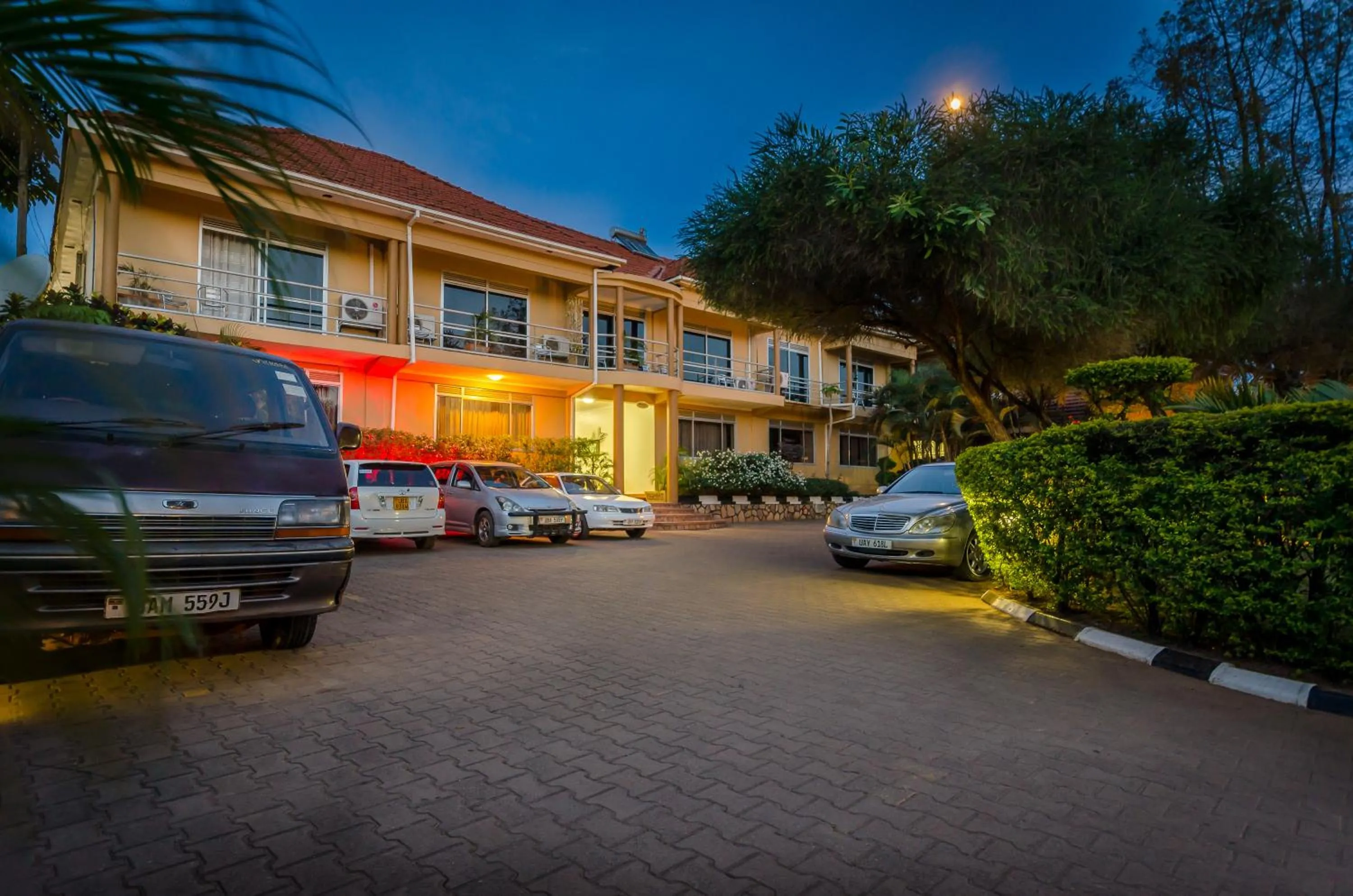 Property building in Victoria Travel Hotel