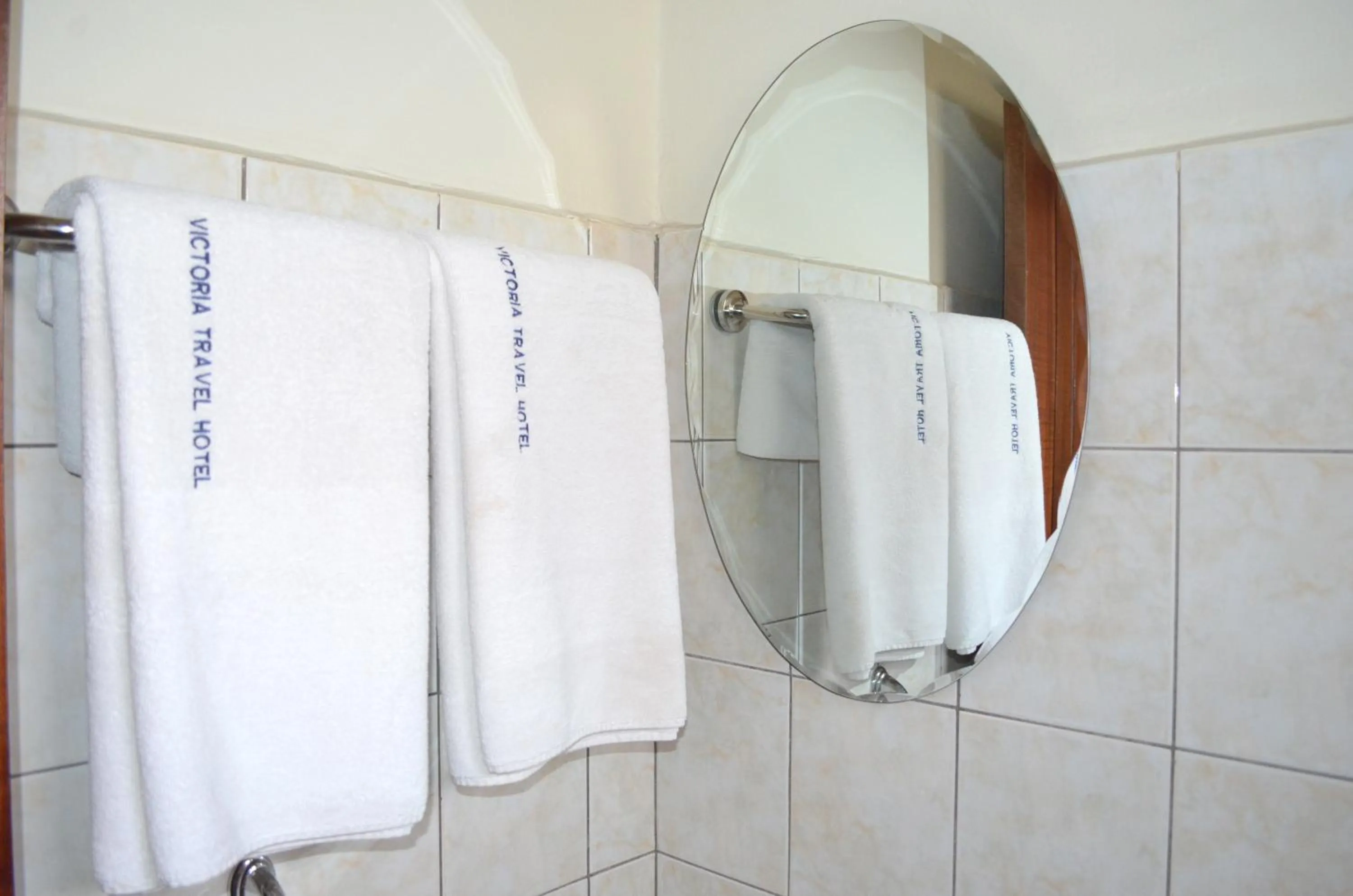 Bathroom in Victoria Travel Hotel