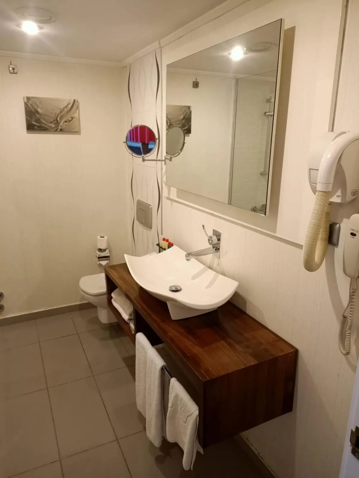 Shower in City Hotel Ankara