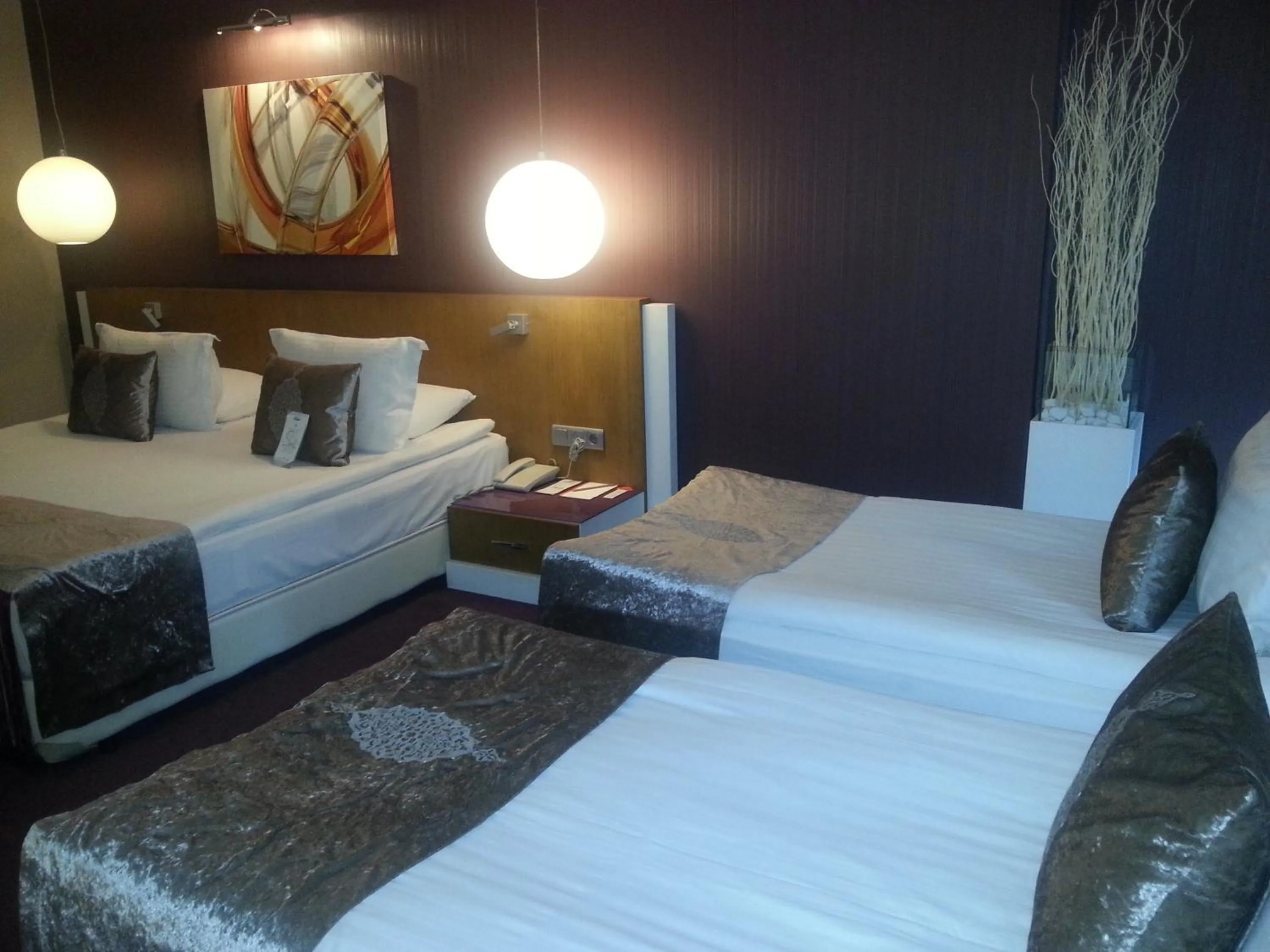 Bed in City Hotel Ankara