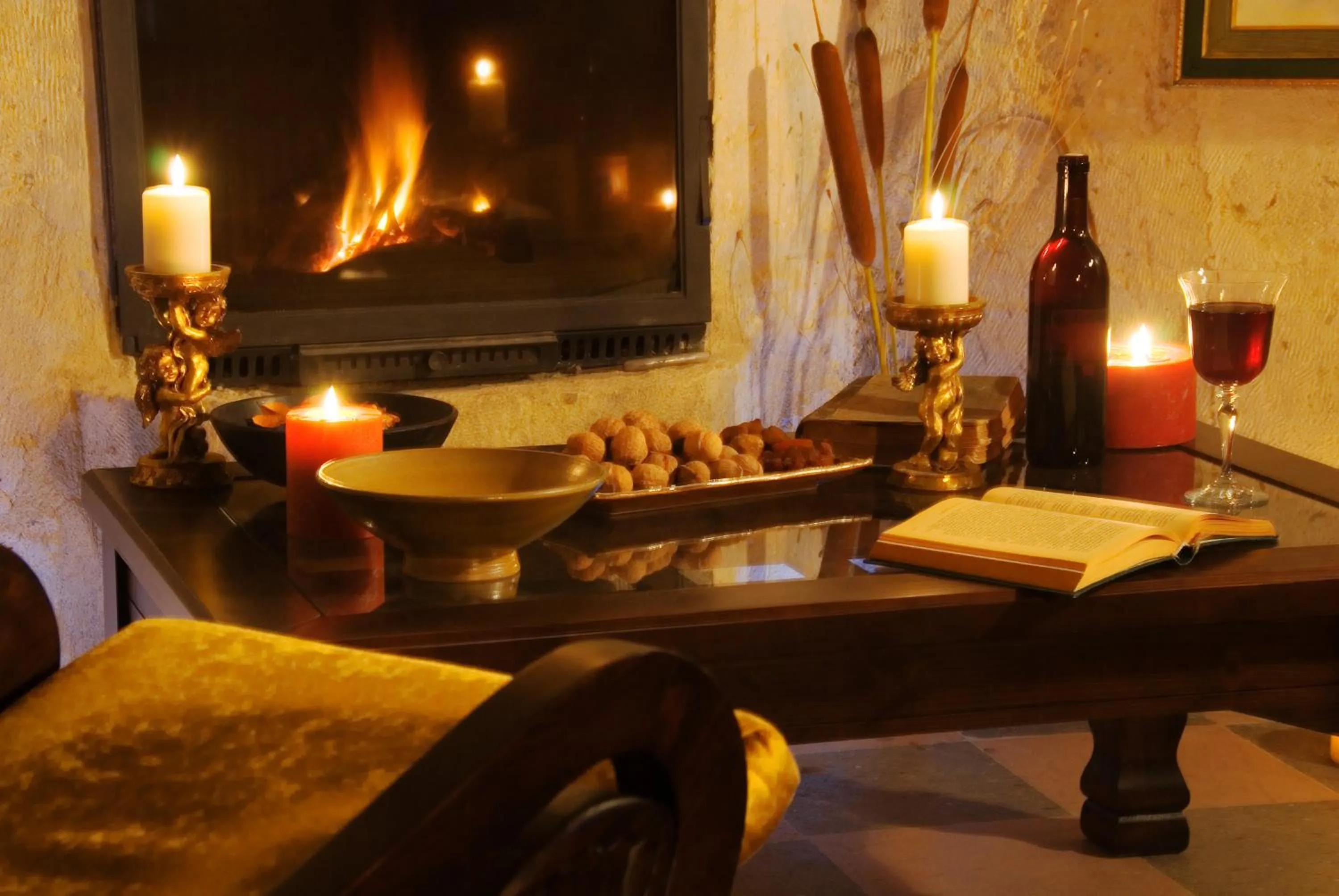 Living room in Cappadocia Perimasali Cave Hotel
