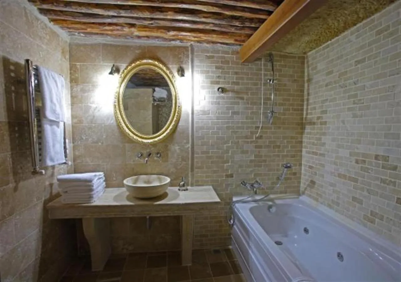 Shower in Cappadocia Perimasali Cave Hotel