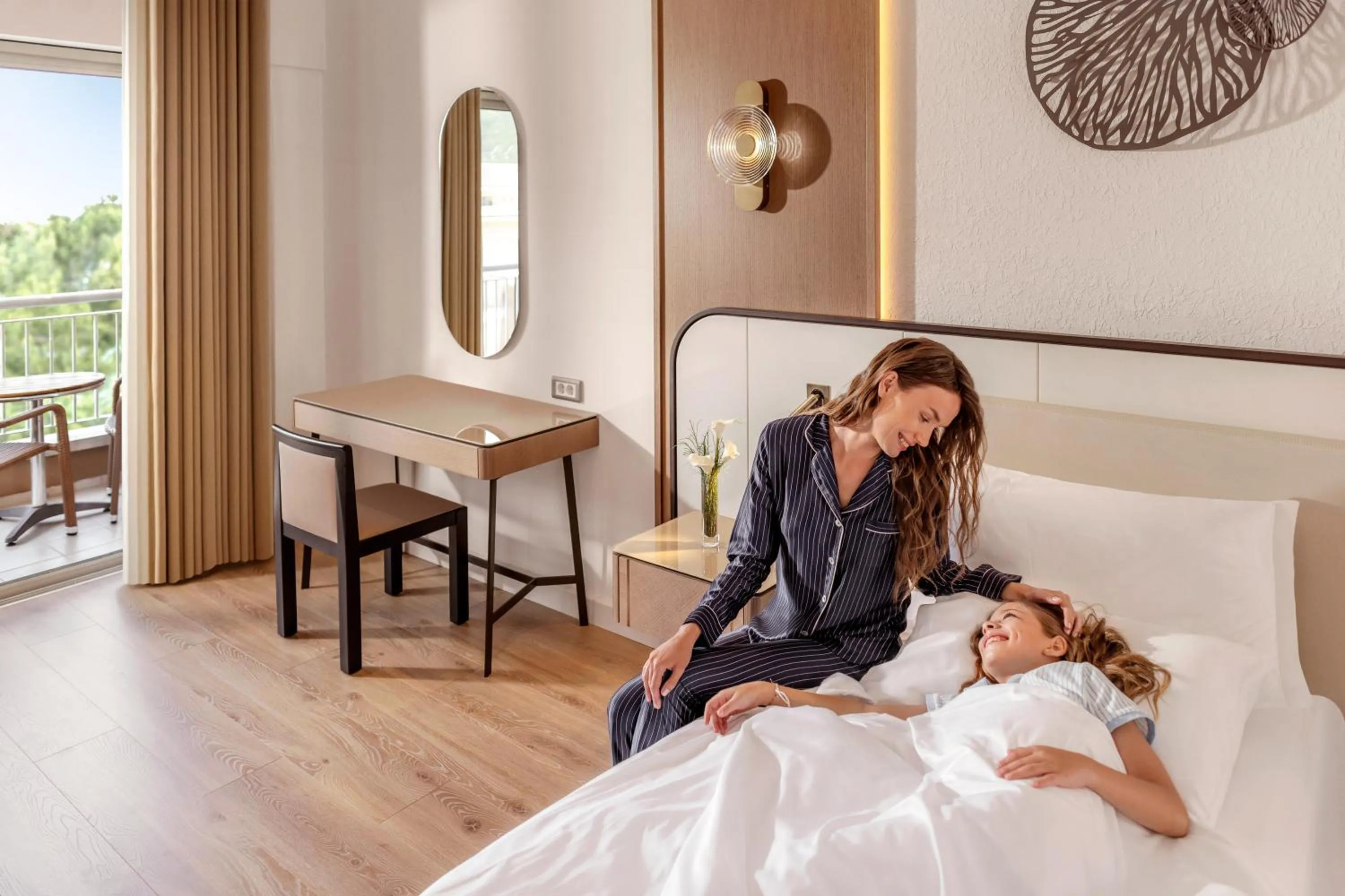 Bed in Akka Antedon Hotel - Premium All Inclusive