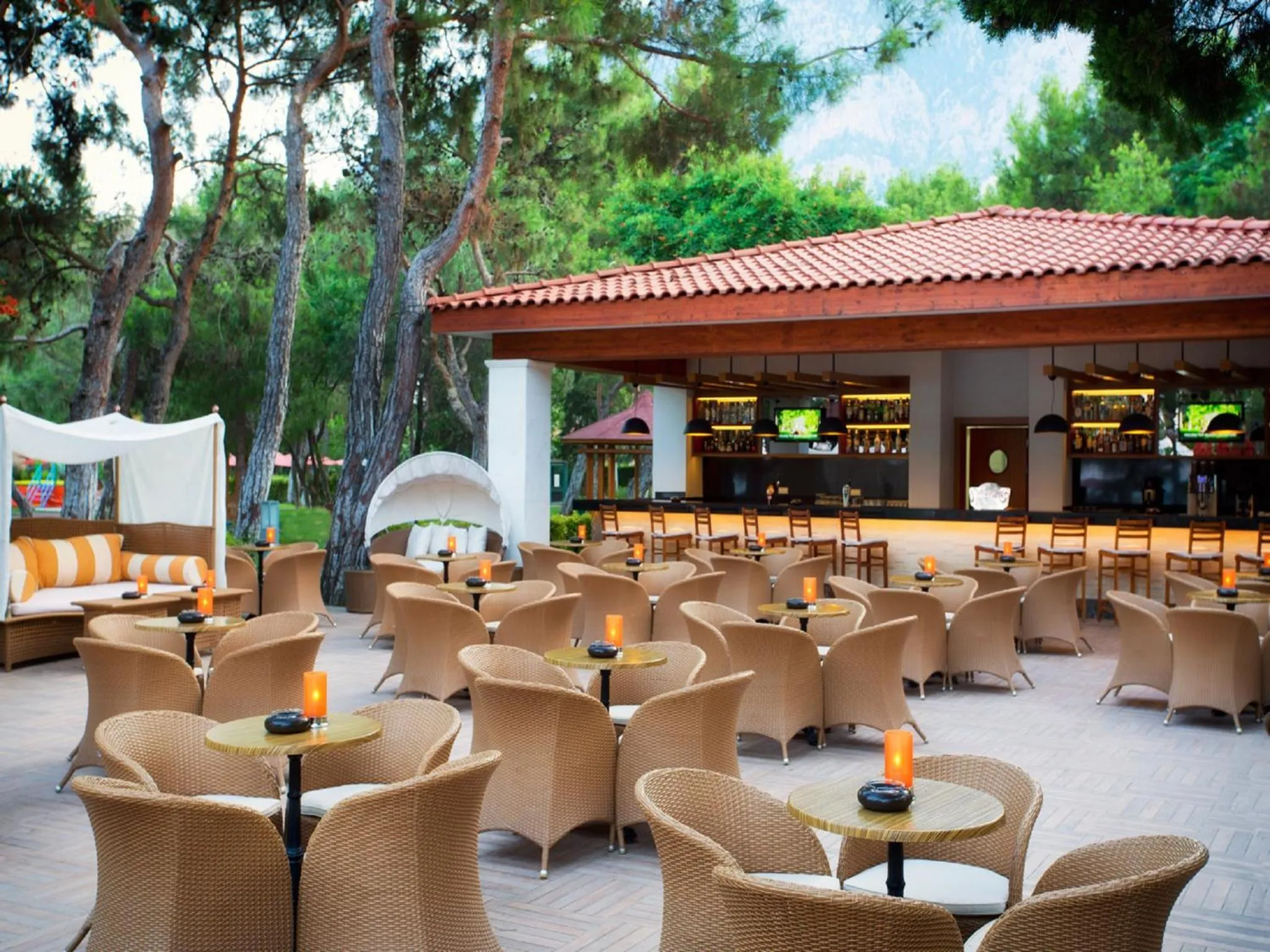 Garden in Akka Antedon Hotel - Premium All Inclusive