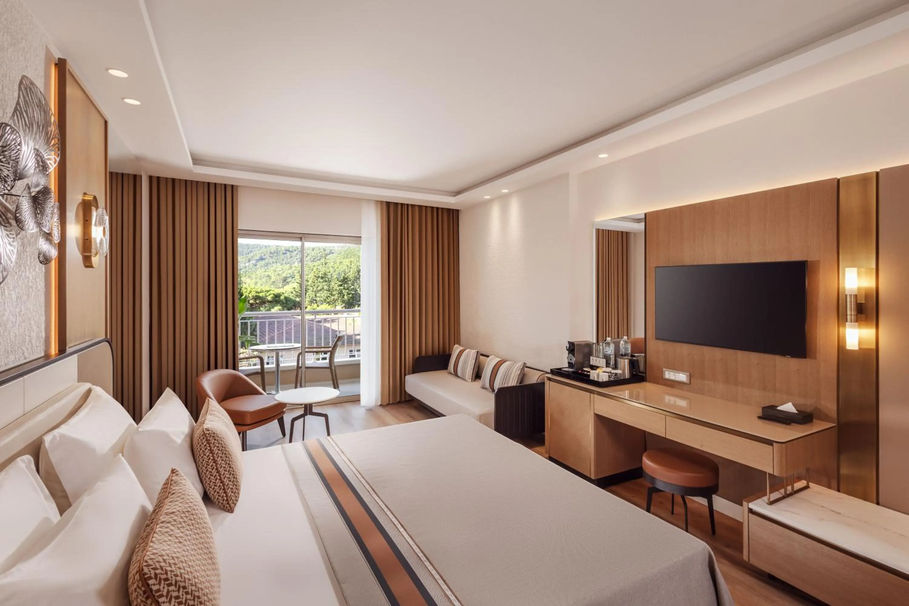 Bed in Akka Antedon Hotel - Premium All Inclusive