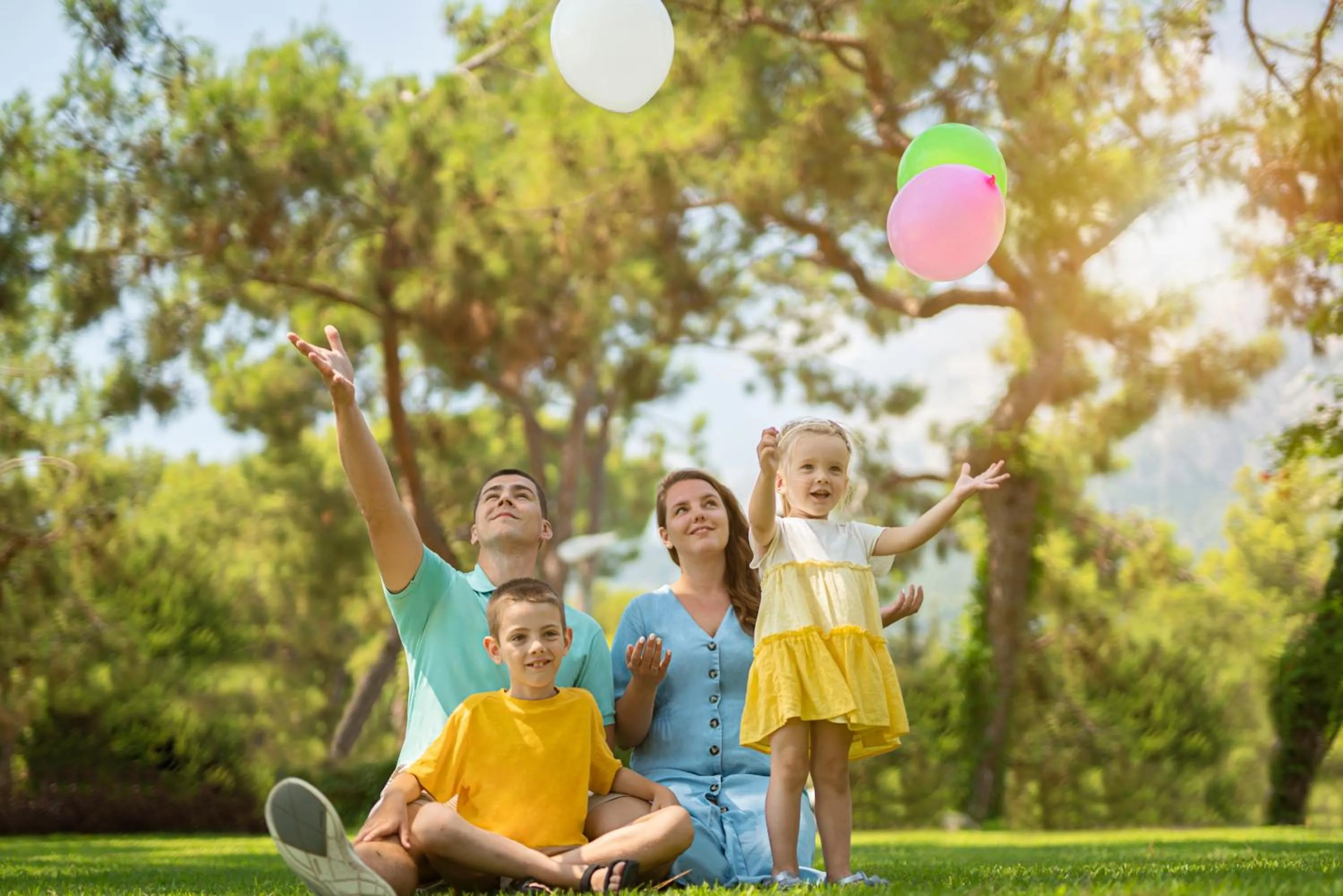 Family in Akka Antedon Hotel - Premium All Inclusive