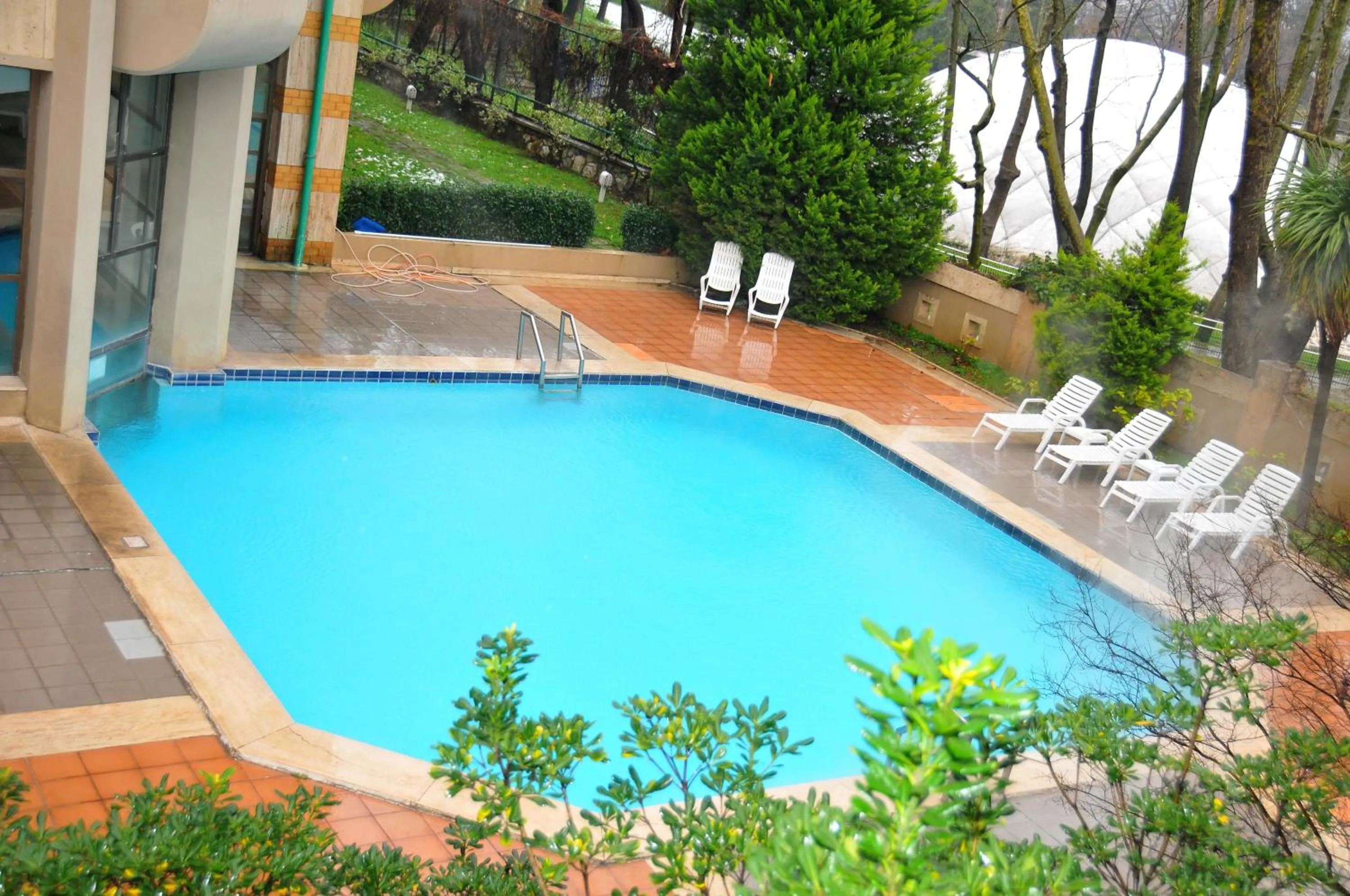 Swimming pool, Pool View in Kervansaray Thermal Convention Center & Spa