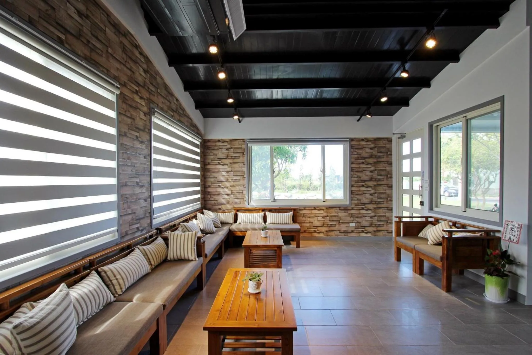 Seating area in The Green Mile Field B&B