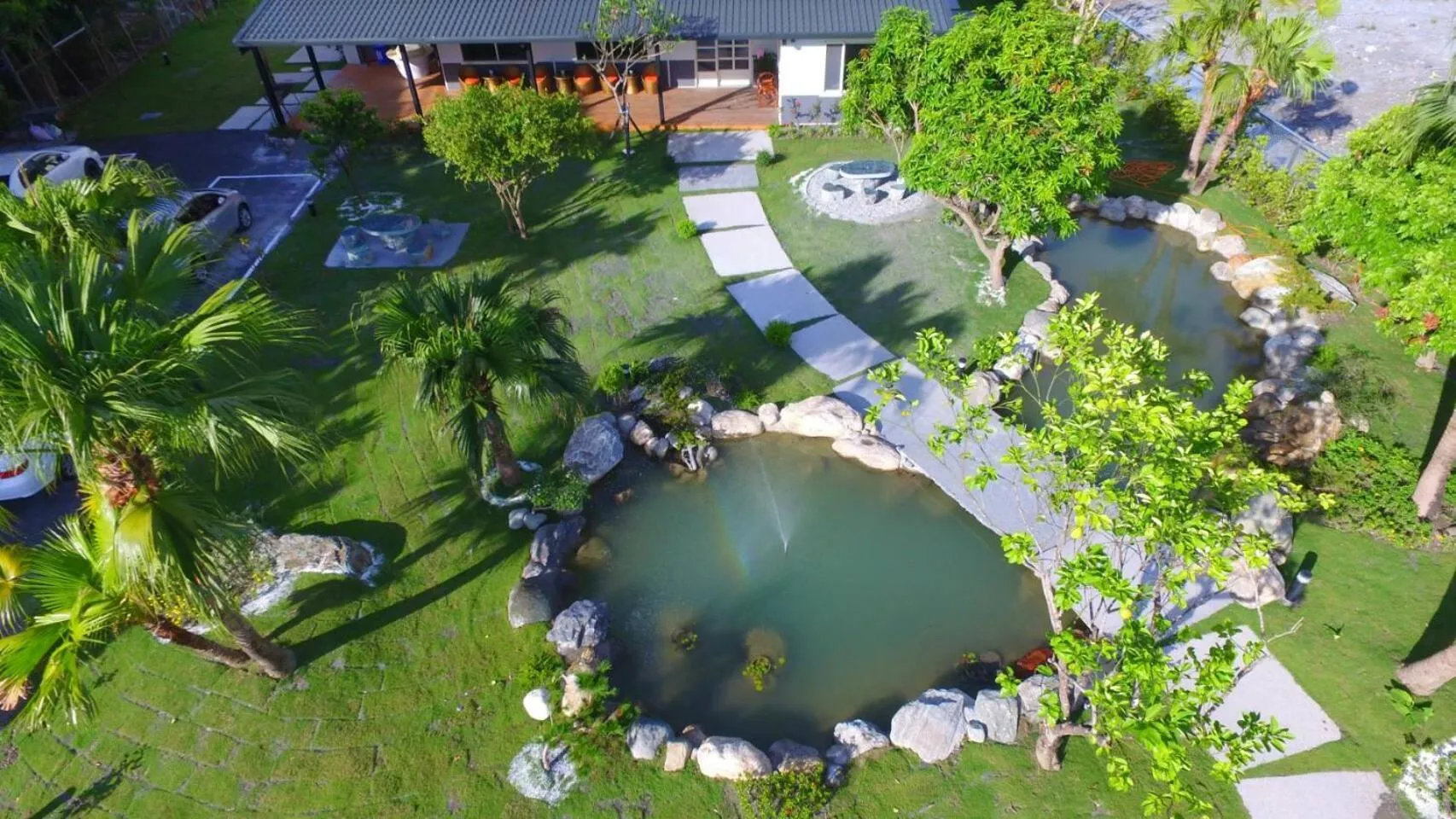 Bird's eye view in The Green Mile Field B&B