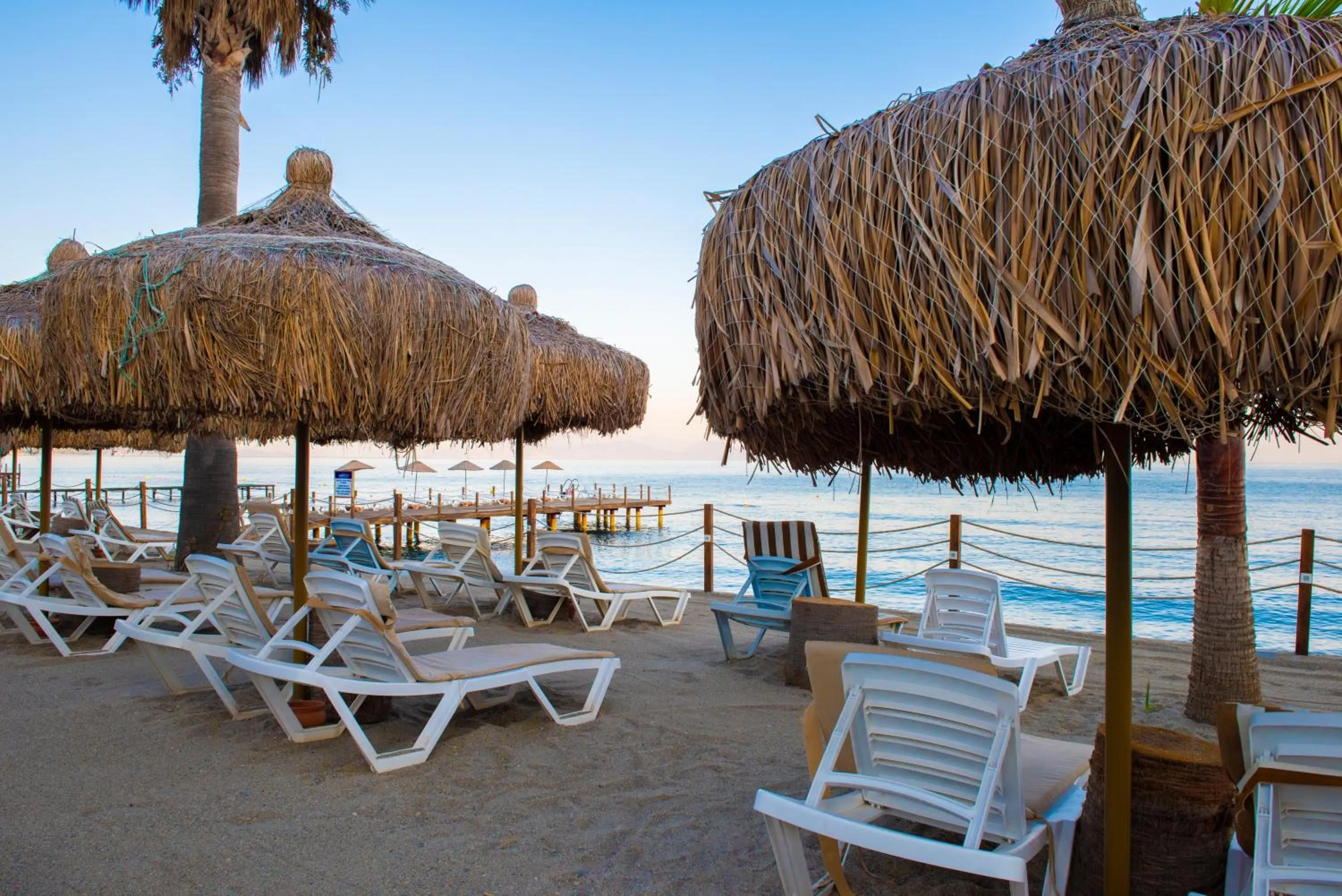 Beach in Hotel Akbulut & Spa