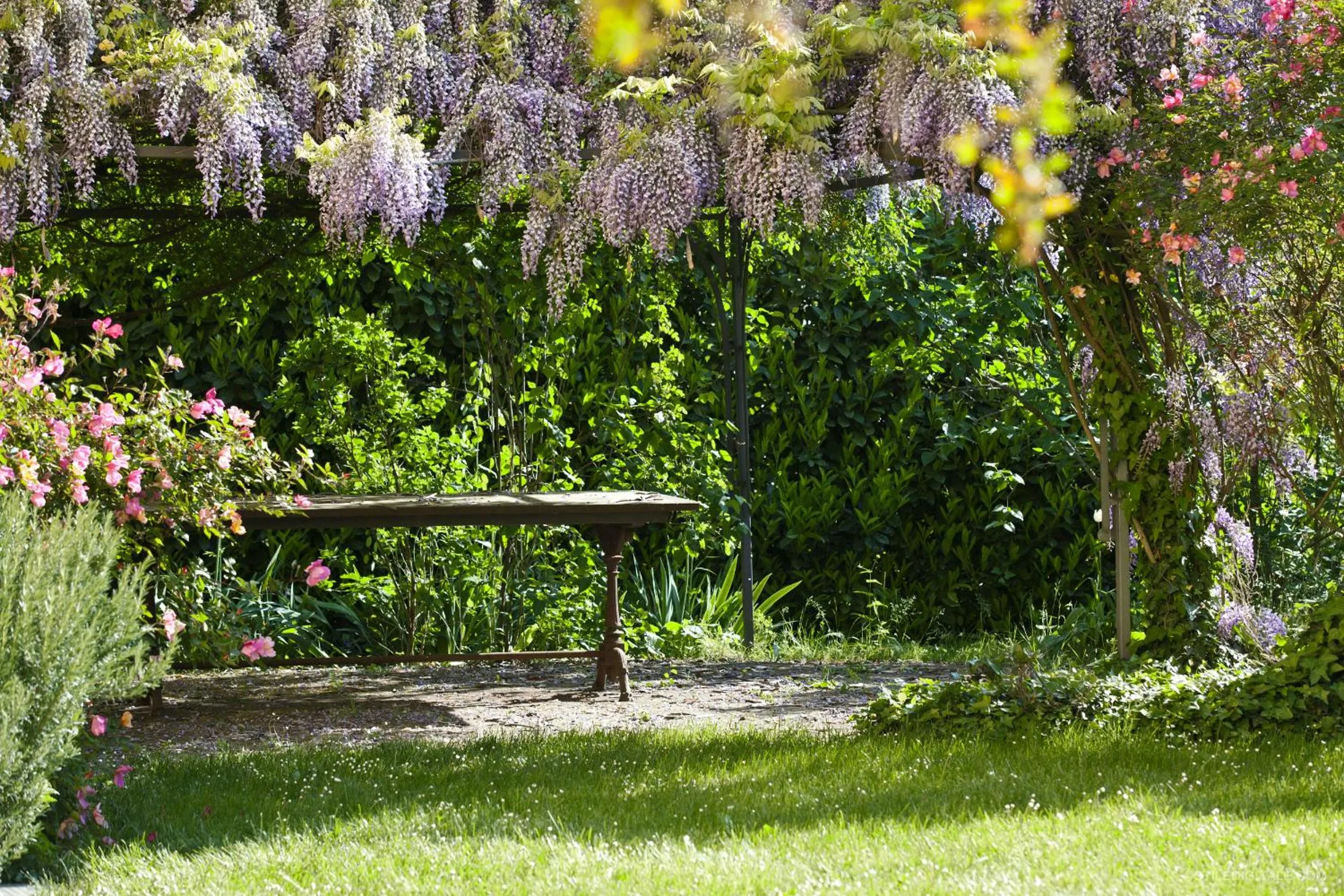 Garden view in Pragatto Hills by Casino di Pragatto