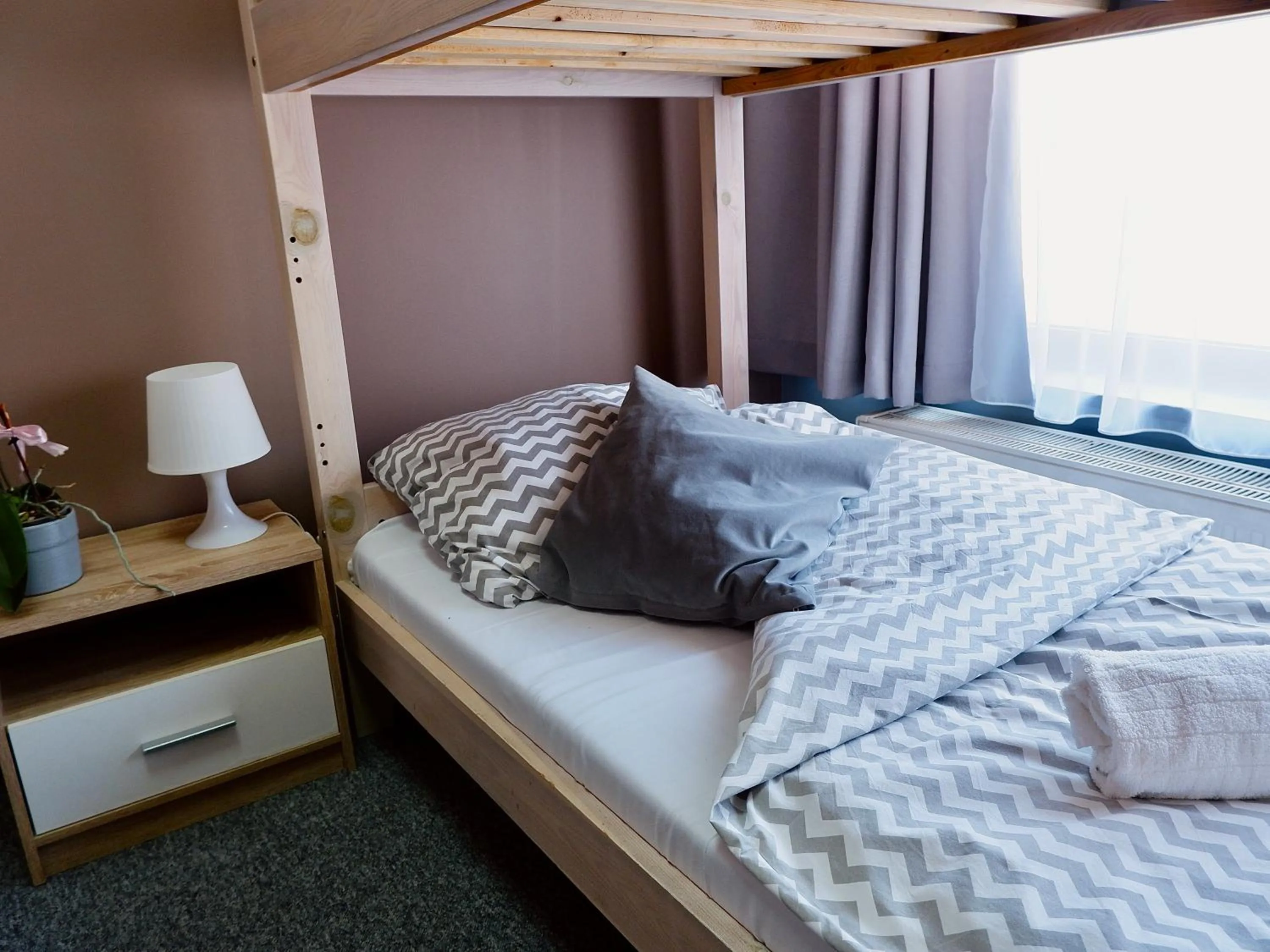 Bed in Moon Hostel Gdańsk