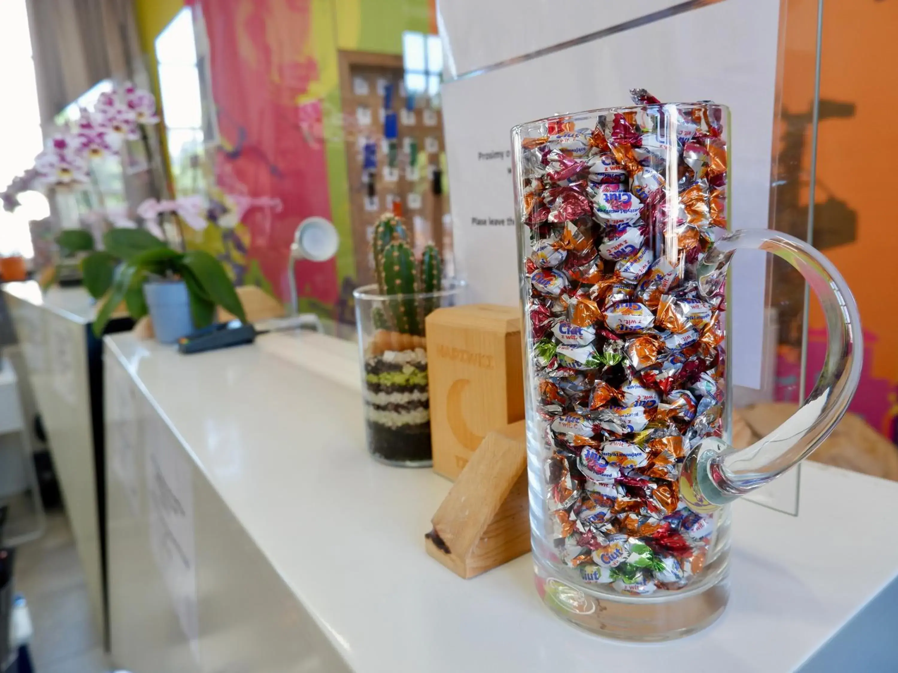 Lobby or reception in Moon Hostel Gdańsk Lobby or reception in Moon Hostel Gdańsk