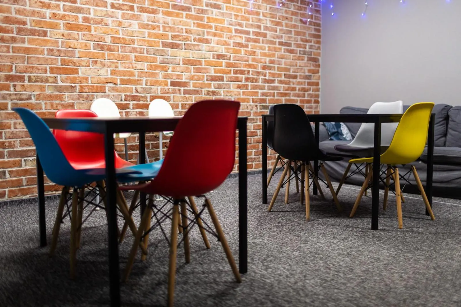 Living room in Moon Hostel Gdańsk