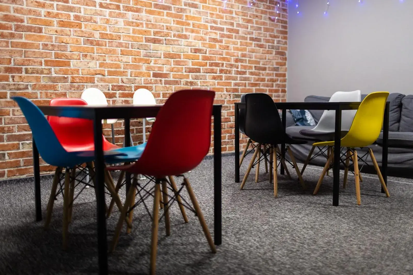 Living room in Moon Hostel Gdańsk Living room in Moon Hostel Gdańsk