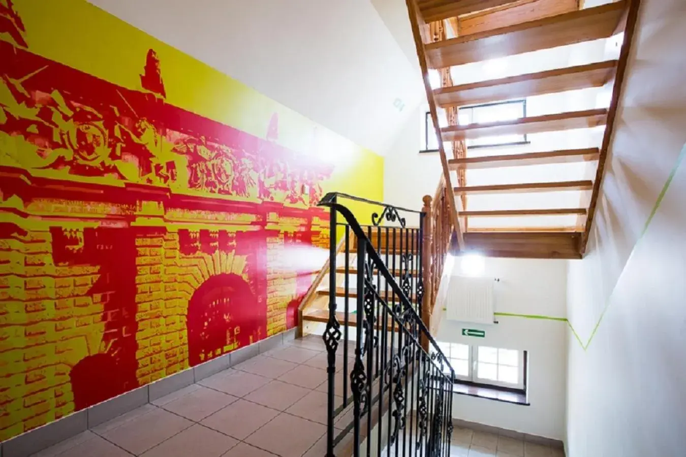 Decorative detail in Moon Hostel Gdańsk Decorative detail in Moon Hostel Gdańsk