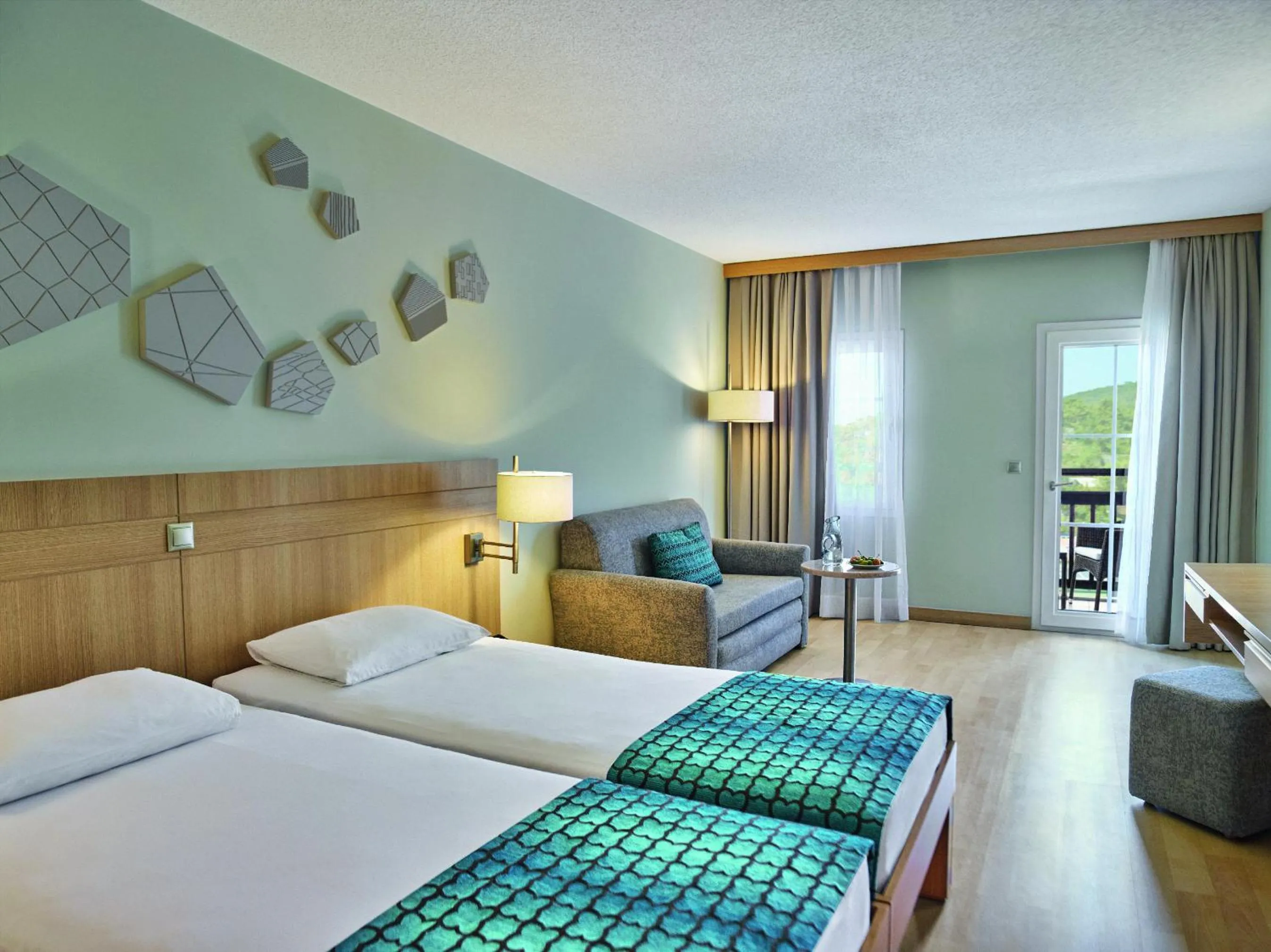 Bedroom, Bed in TUI BLUE Sarigerme Park