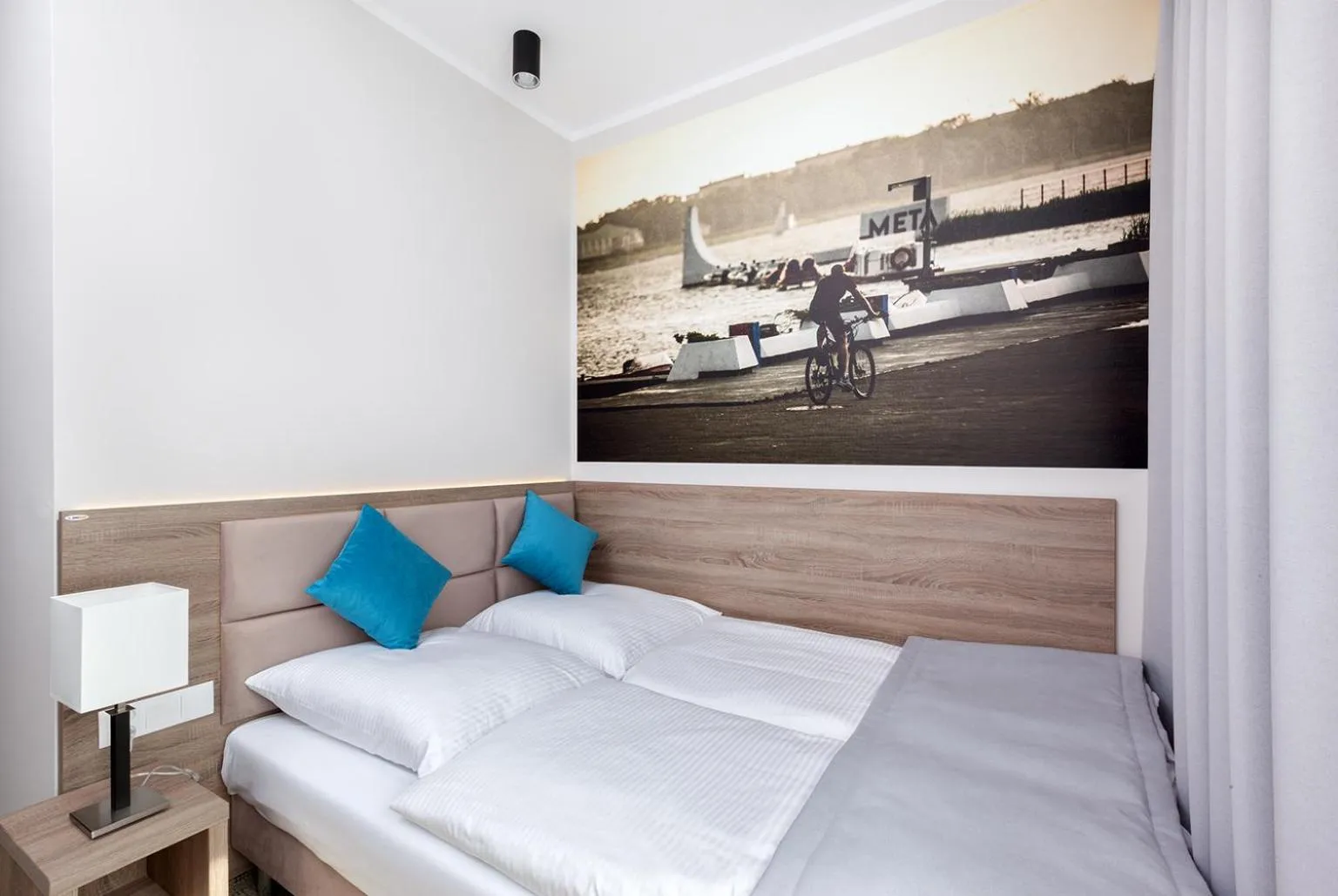 Bed in Meet Poznań Hotel