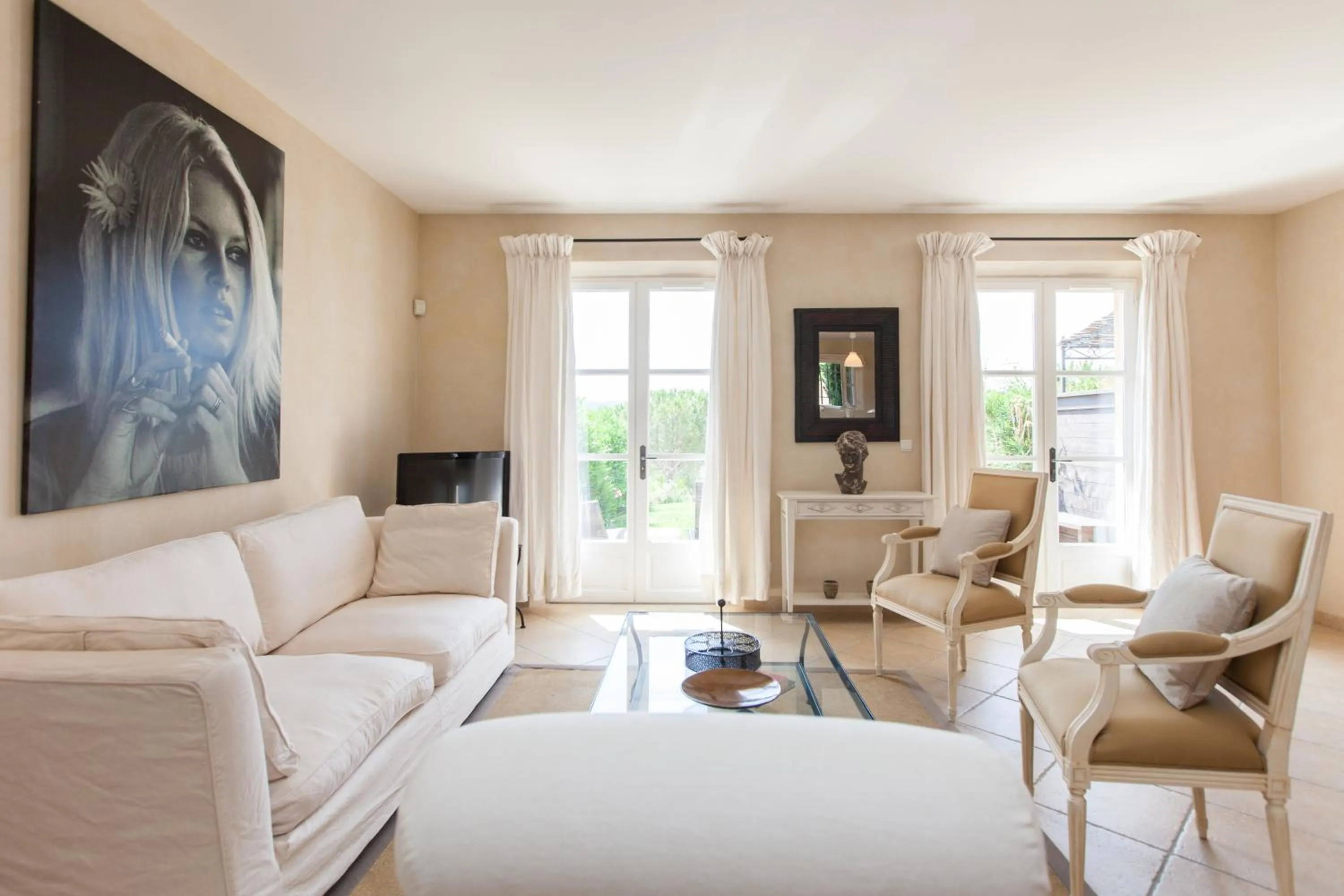 Living room in Saint-Tropez Golf Residences